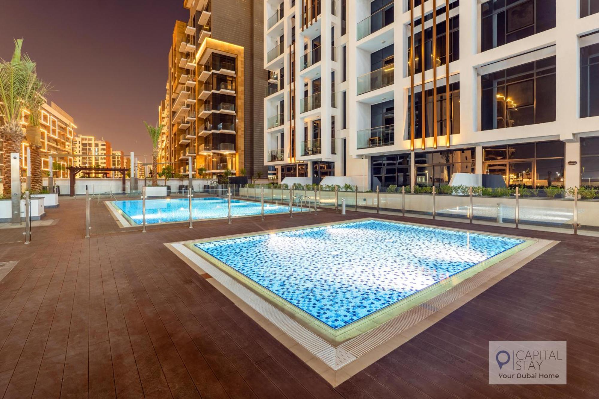 Apartment Cozy In Azizi Riviera Dubai