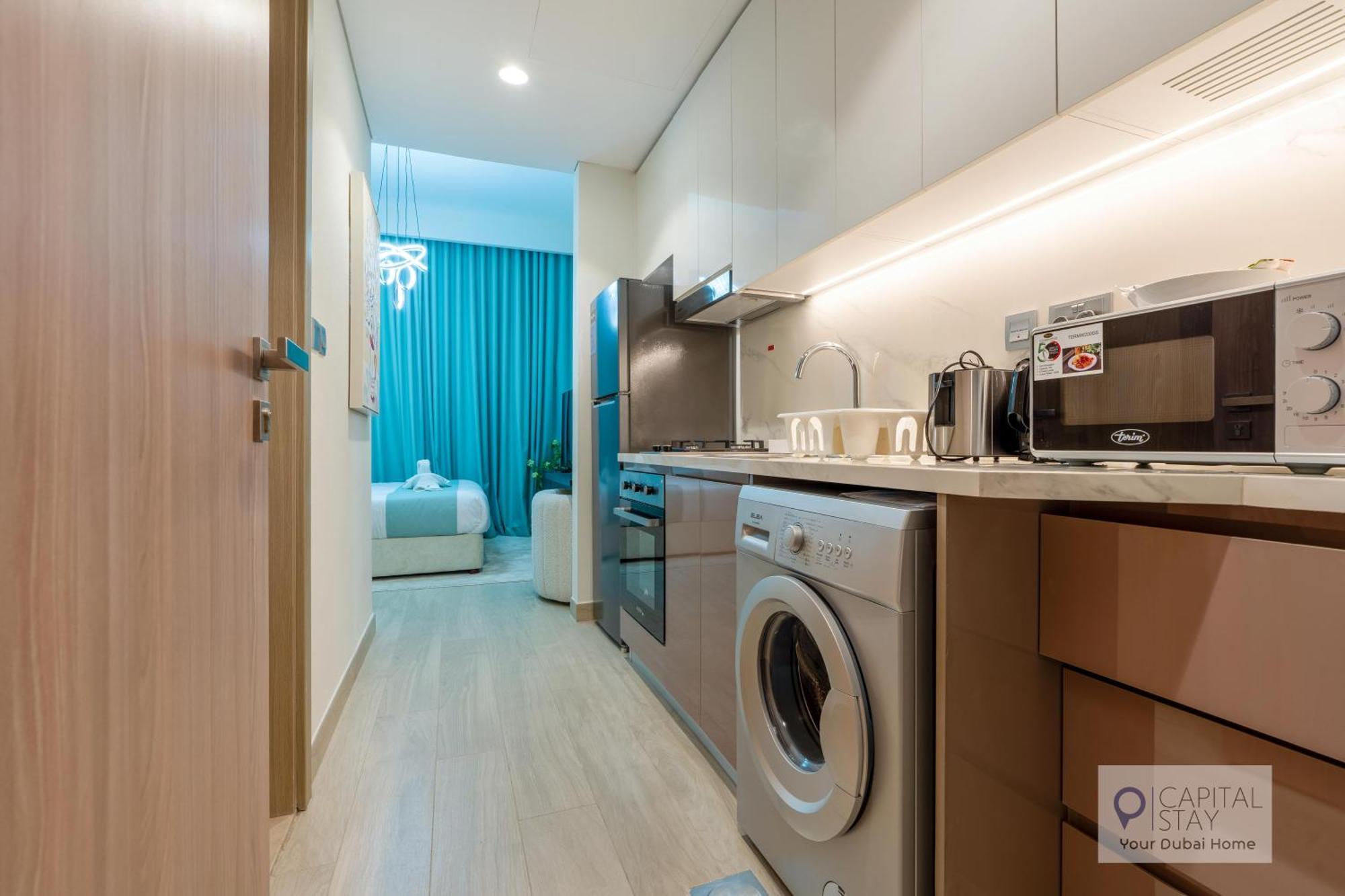 Apartment Cozy In Azizi Riviera Dubai