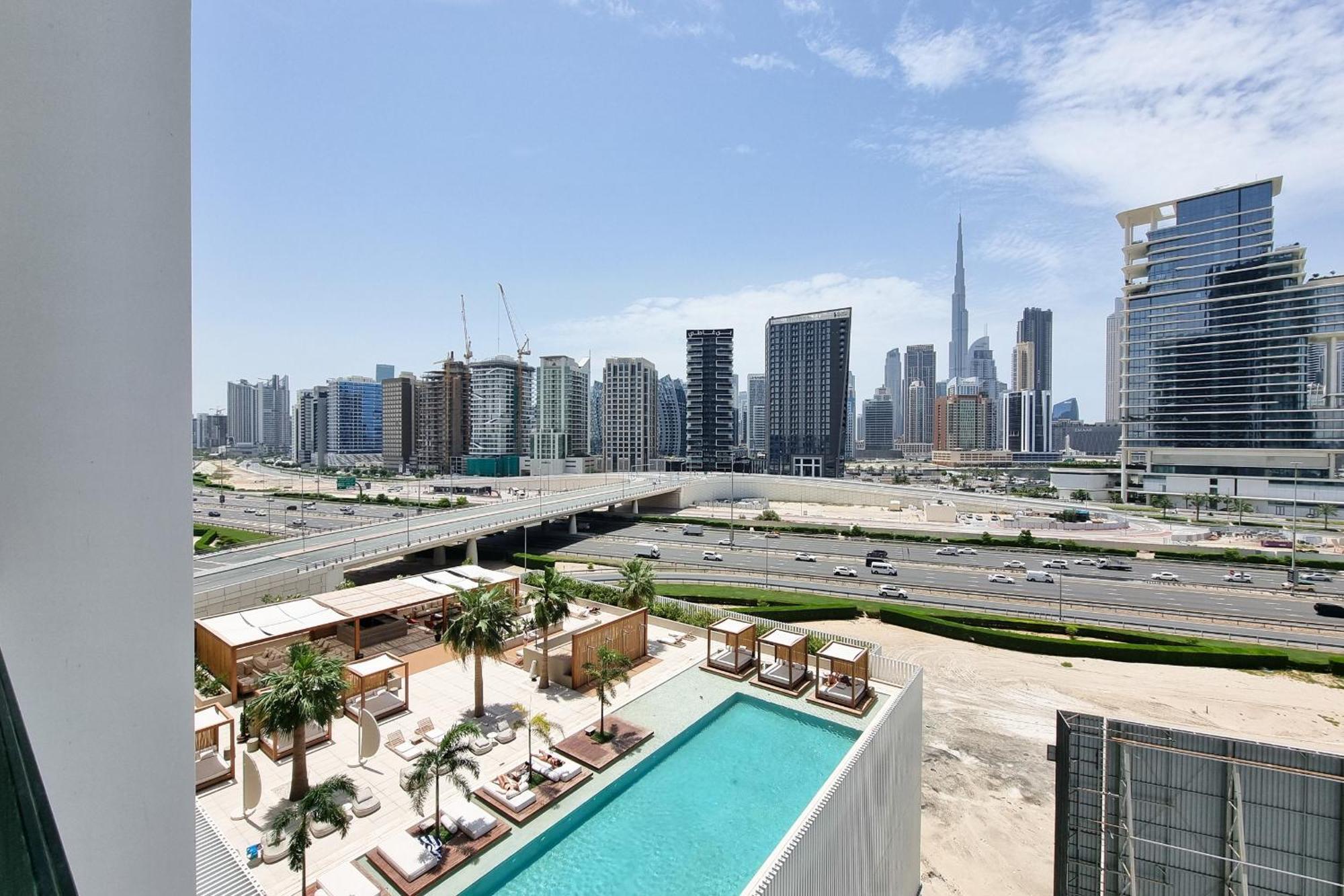 Apartment Alh Vacay - With Balcony And Burj View In Upside Dubai