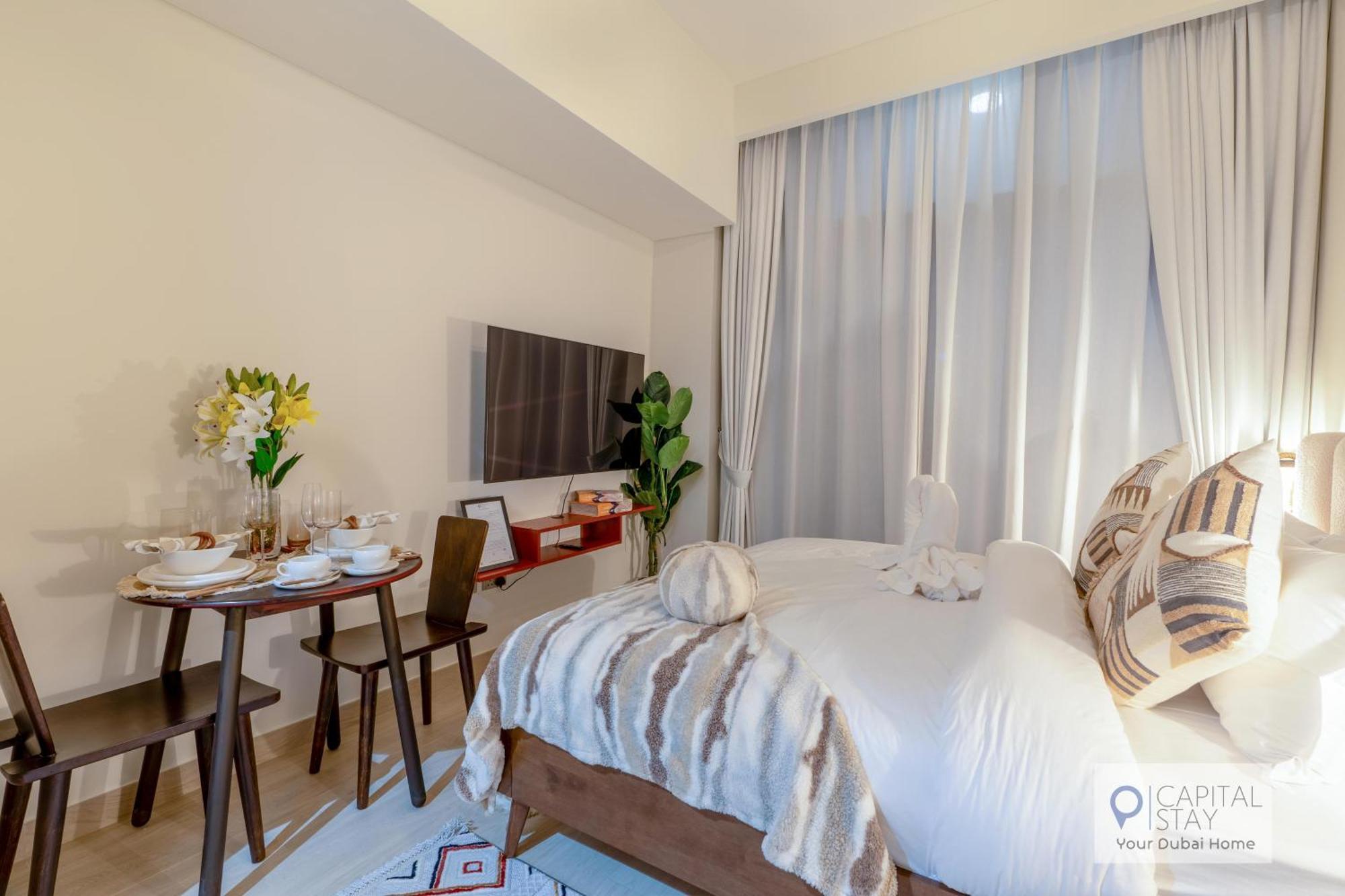 Apartment Cozy In Azizi Riviera Dubai