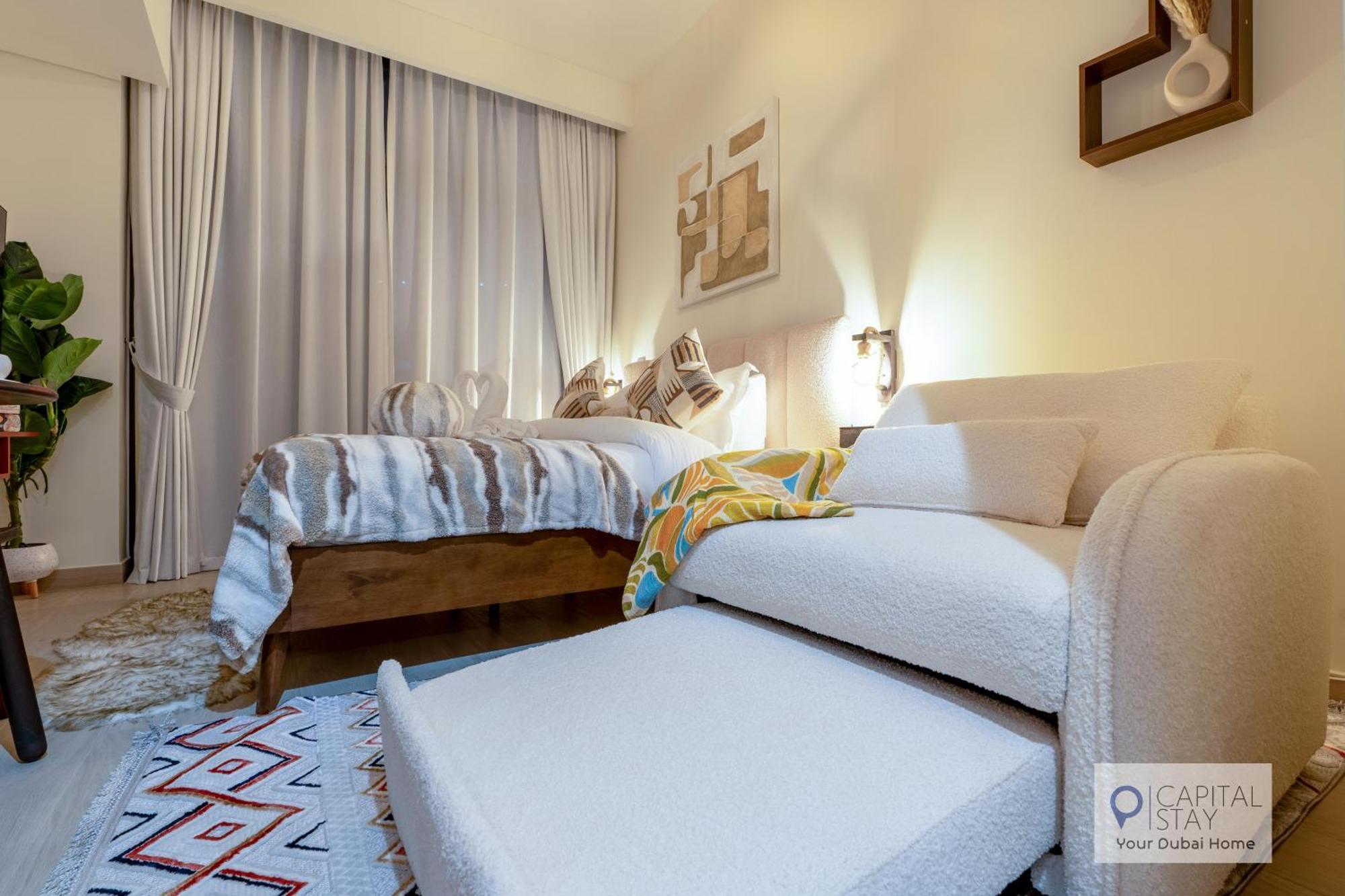 Apartment Cozy In Azizi Riviera Dubai