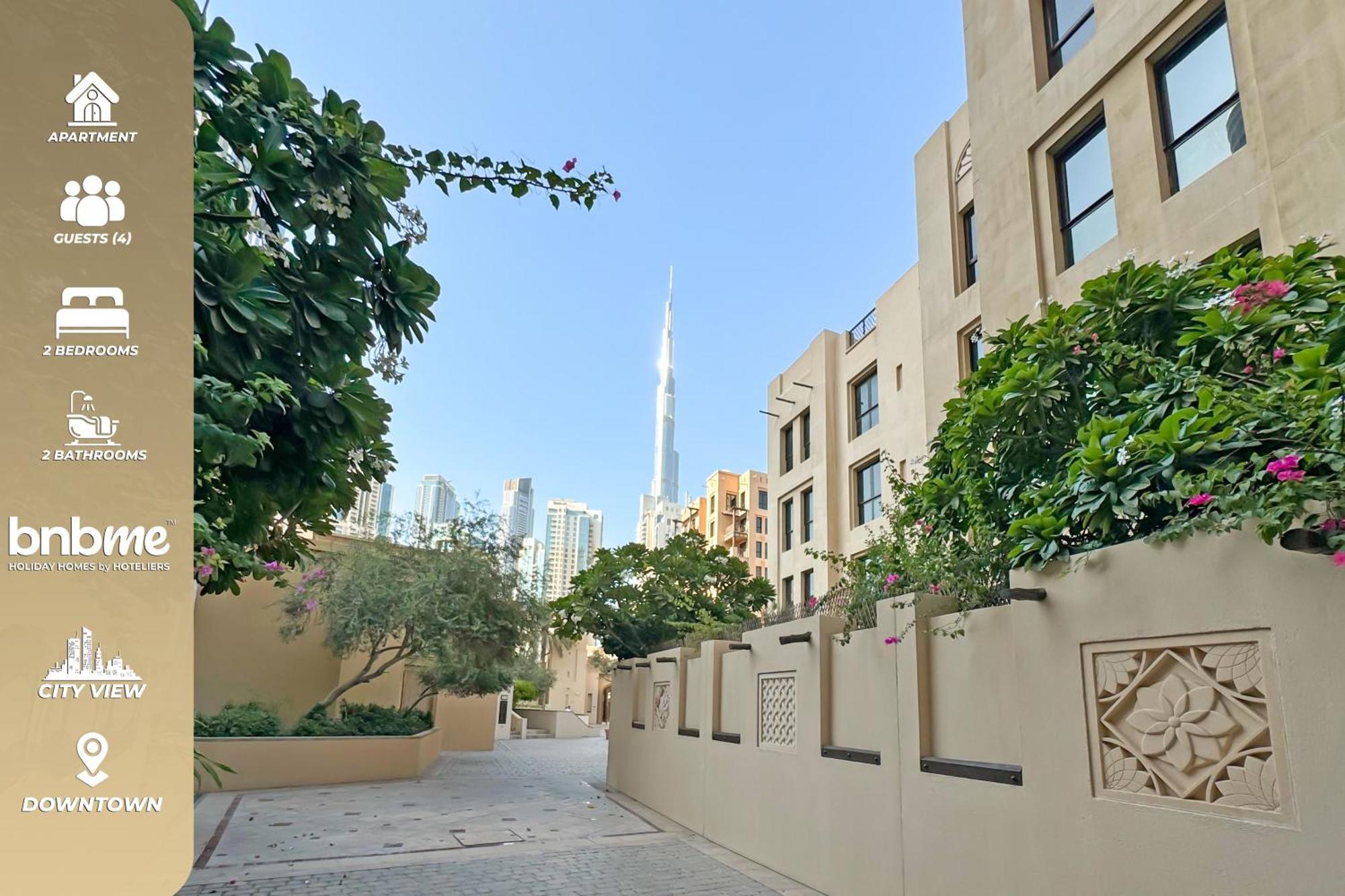 Bnbmehomes - High-end 2br On Burj Khalifa Blvd *