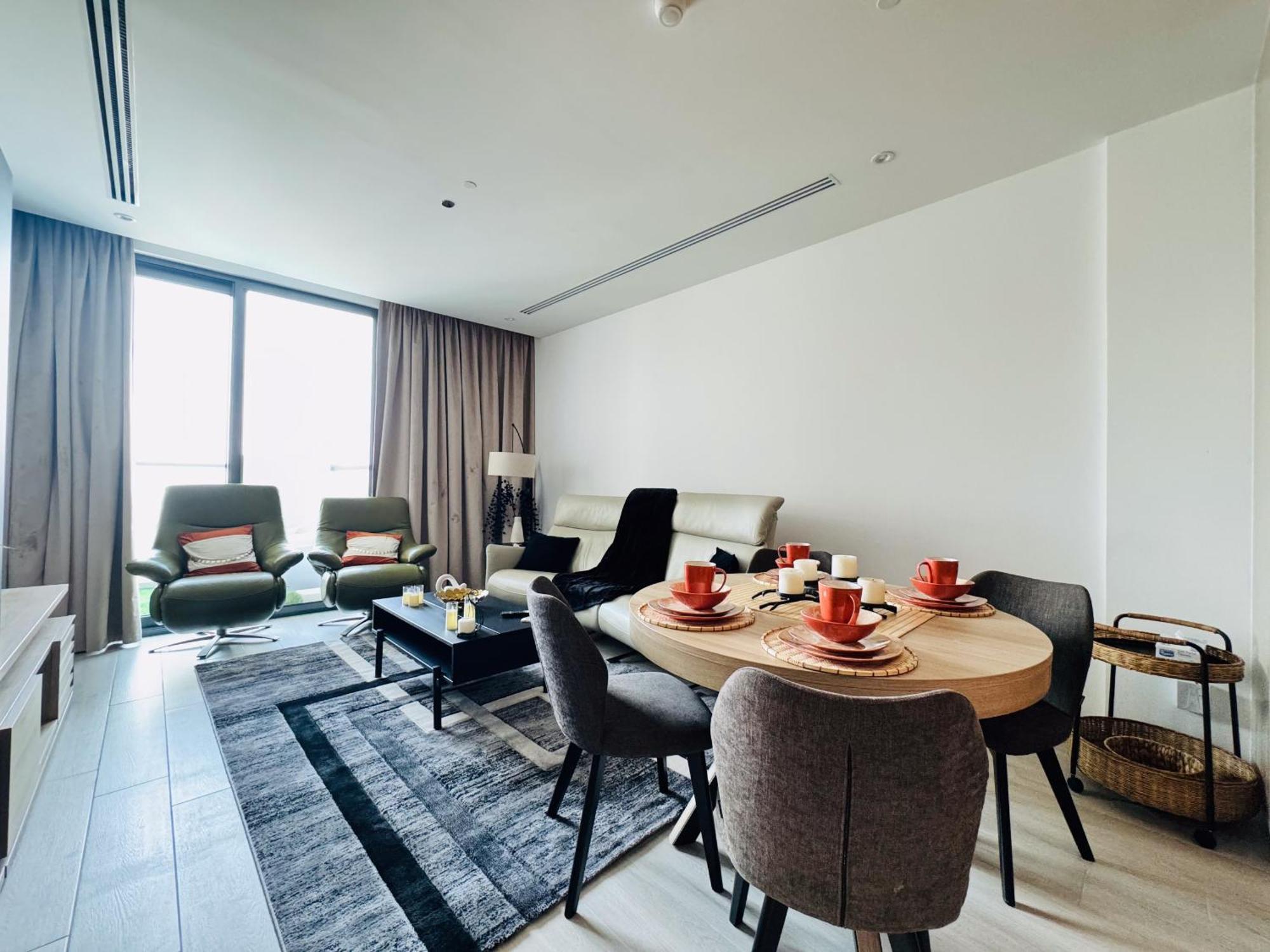 The Ivy Tower-1br Urban Elegance In Jvt Apartment Dubai