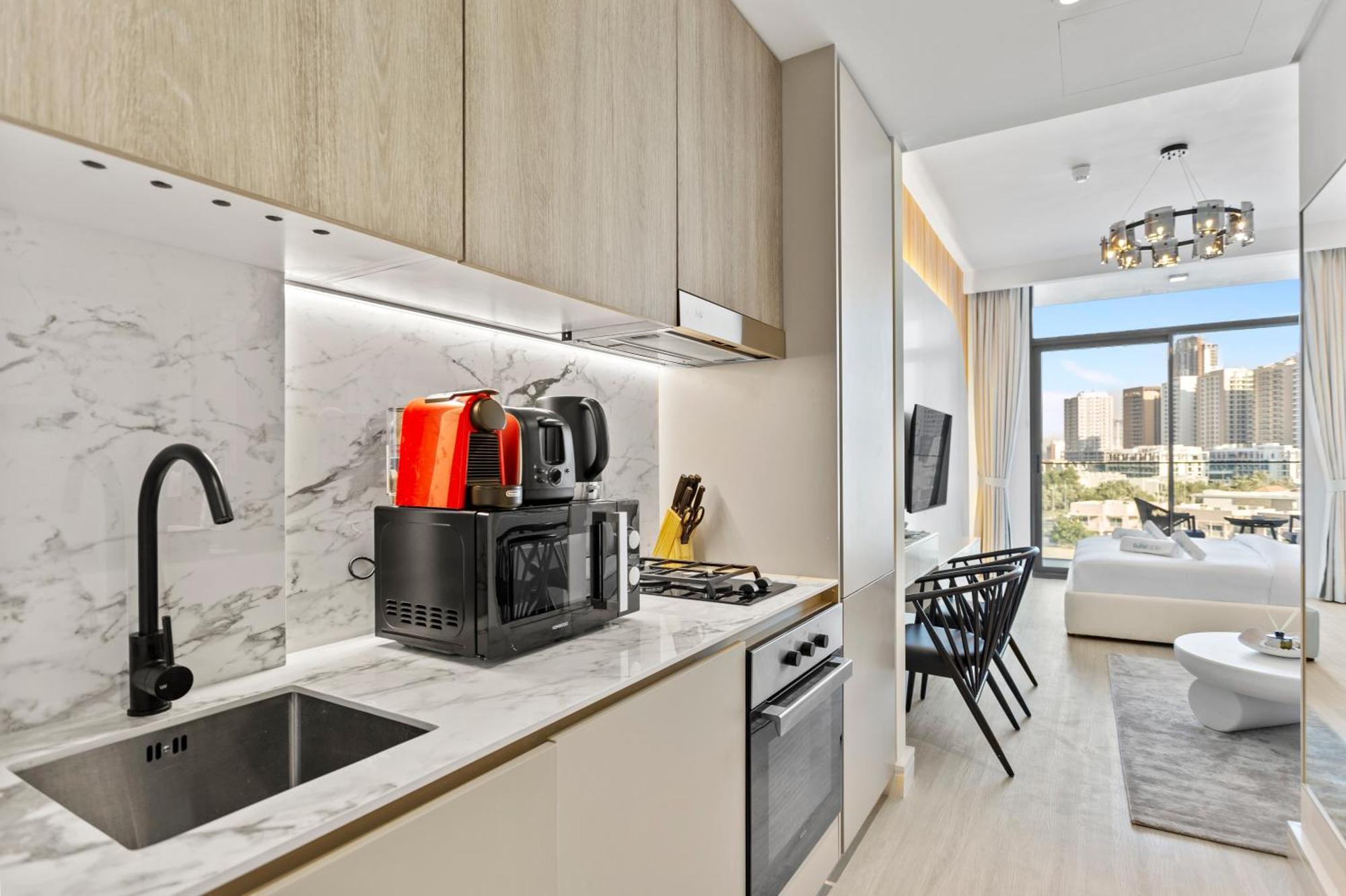 Stylish With Warm Terracotta Details Apartment Dubai