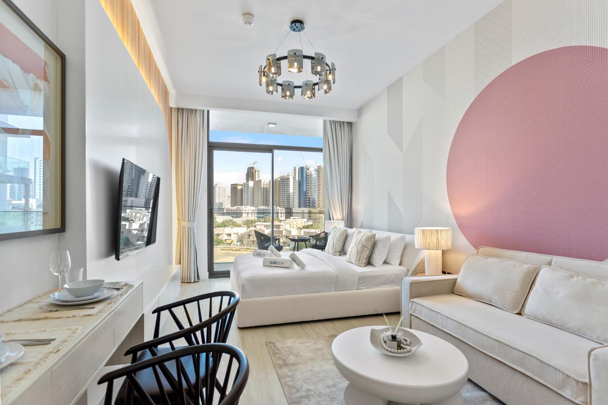 Apartment Stylish With Warm Terracotta Details Dubai