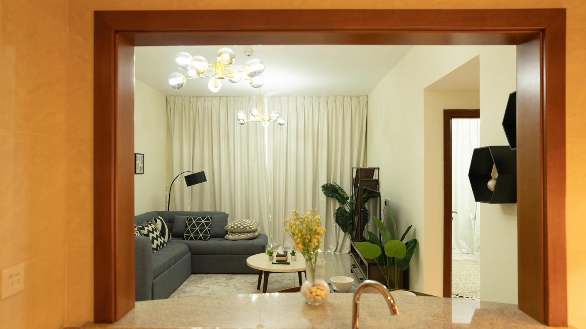 Boho Chic Haven Burj Khalifa View Apartment Dubai