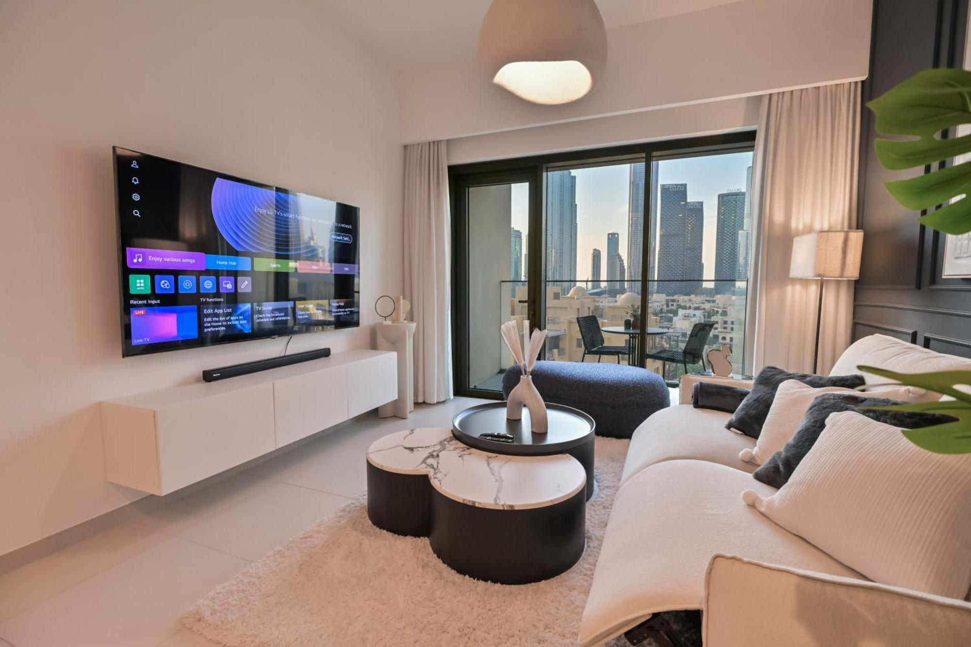 Full Burj Khalifa View - Panorama In - 3-min Walk To Mall