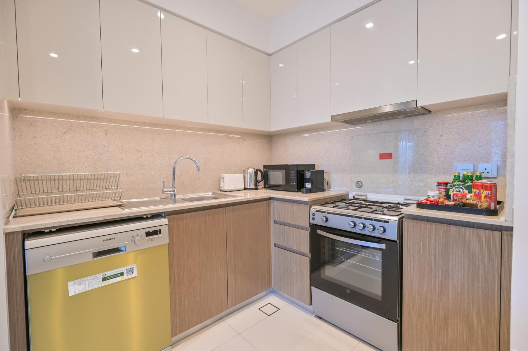Apartment Full Burj Khalifa View - Panorama In - 3-min Walk To Mall Dubai