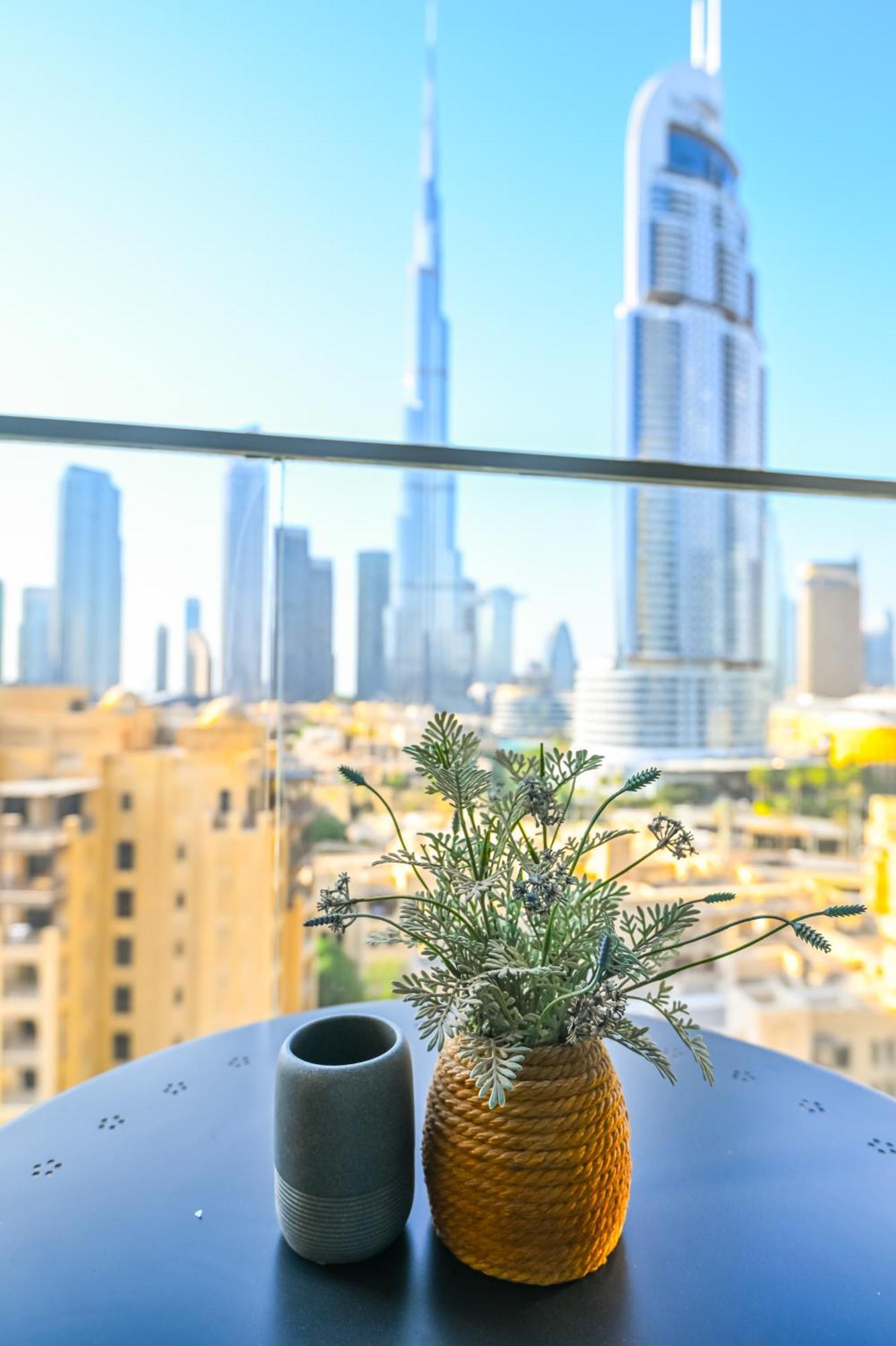 Apartment Full Burj Khalifa View - Panorama In - 3-min Walk To Mall *