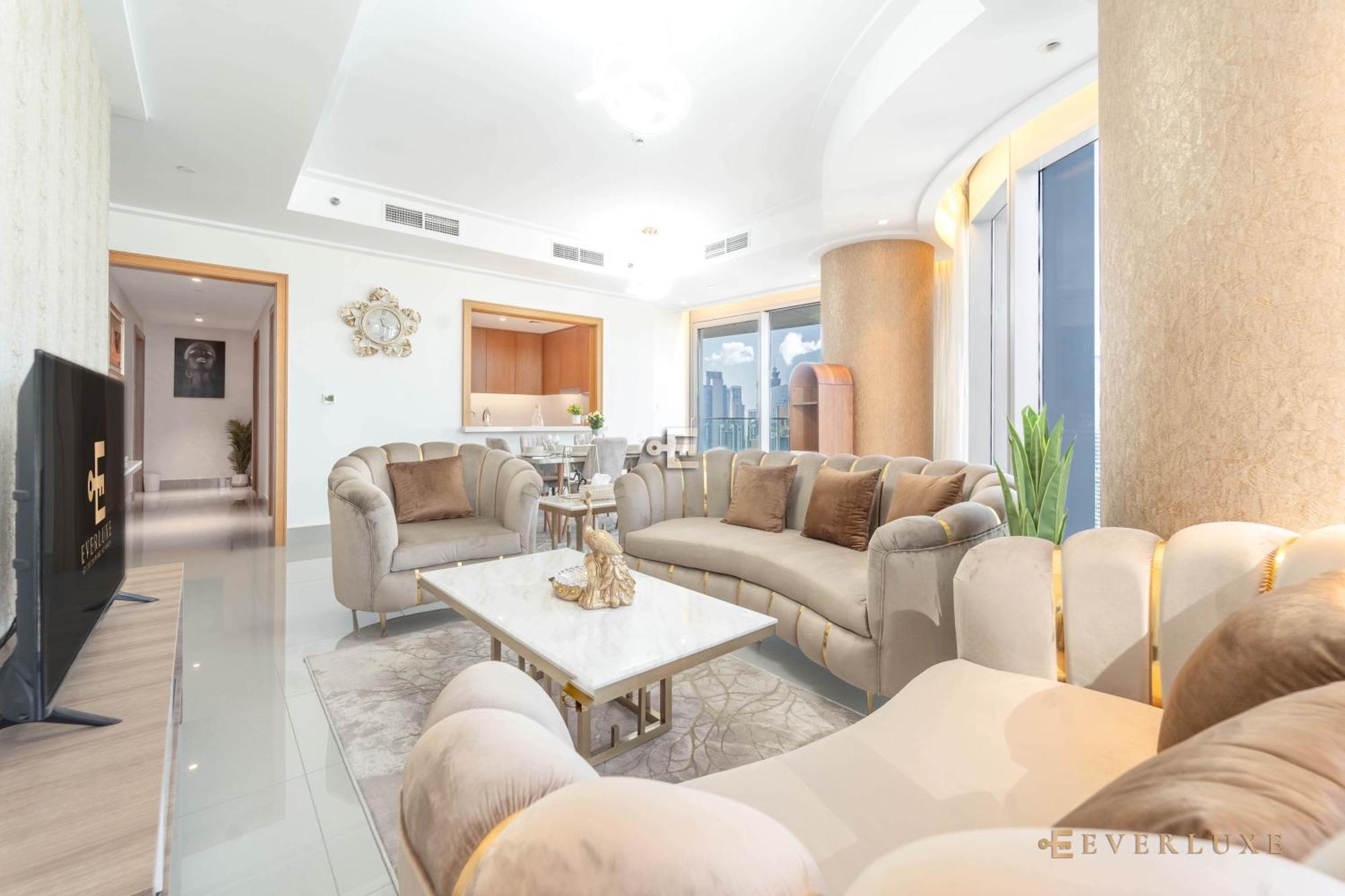 Apartment Downtown Elegance 2br Near Fountain