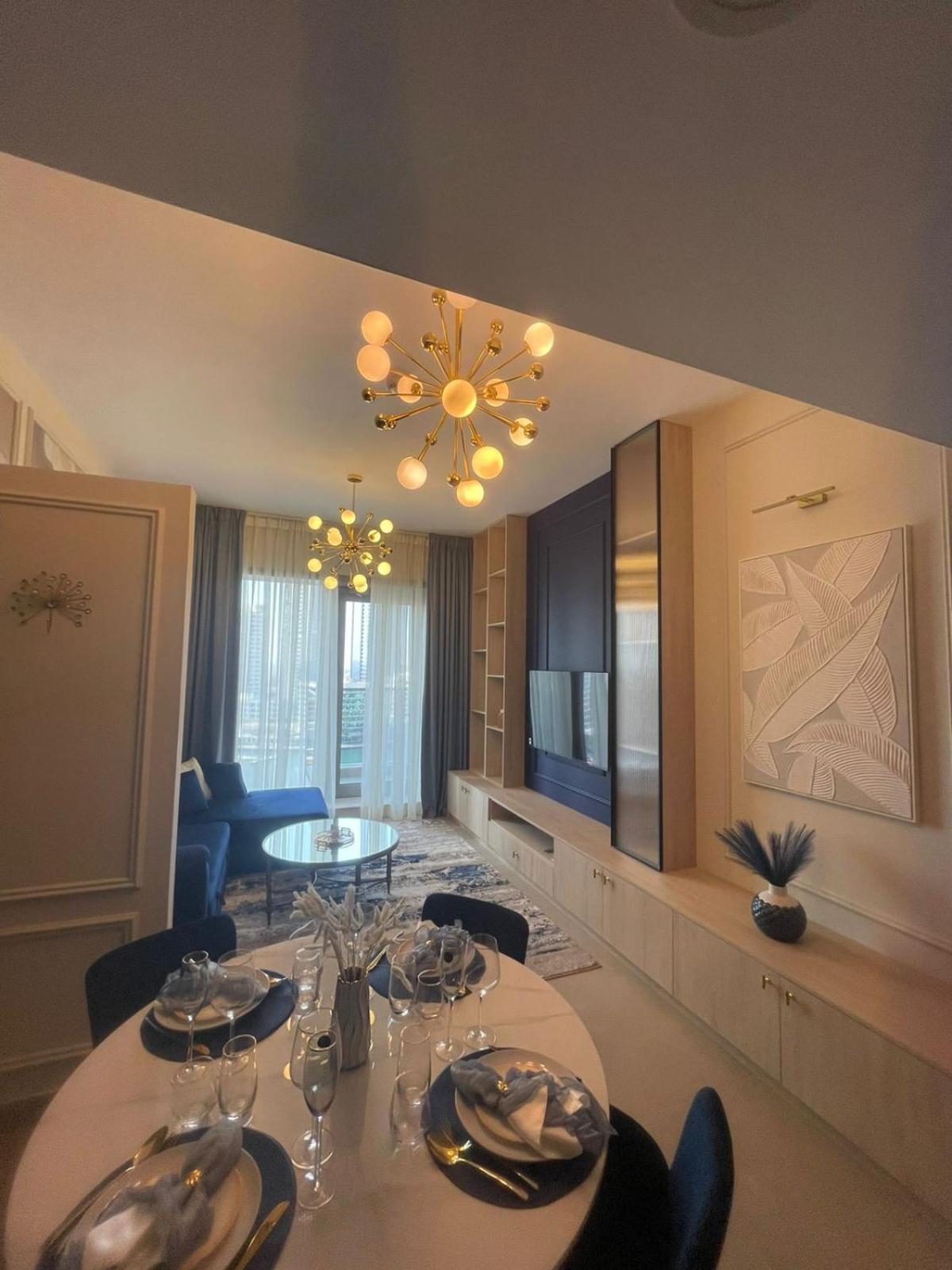 Elegant 1br At Sparkle T1 With Marina View Near Apartment