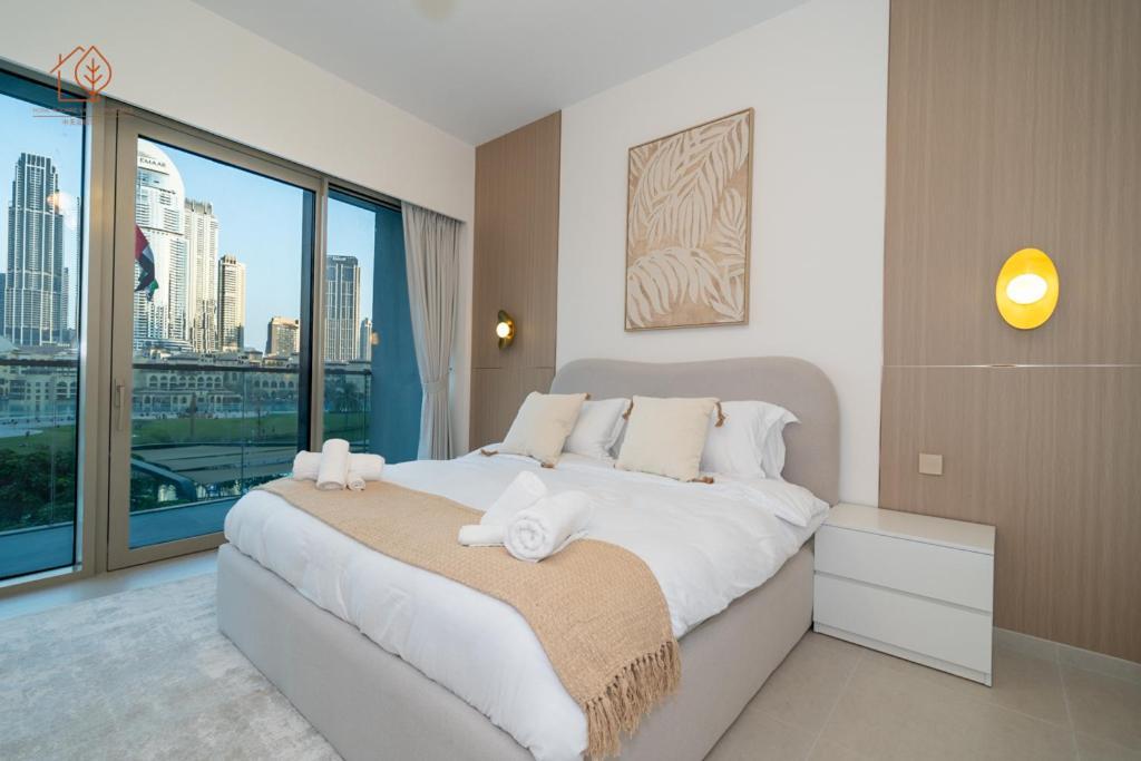 Cozy 2-bed With Burj Khalifa Views 204gr-2