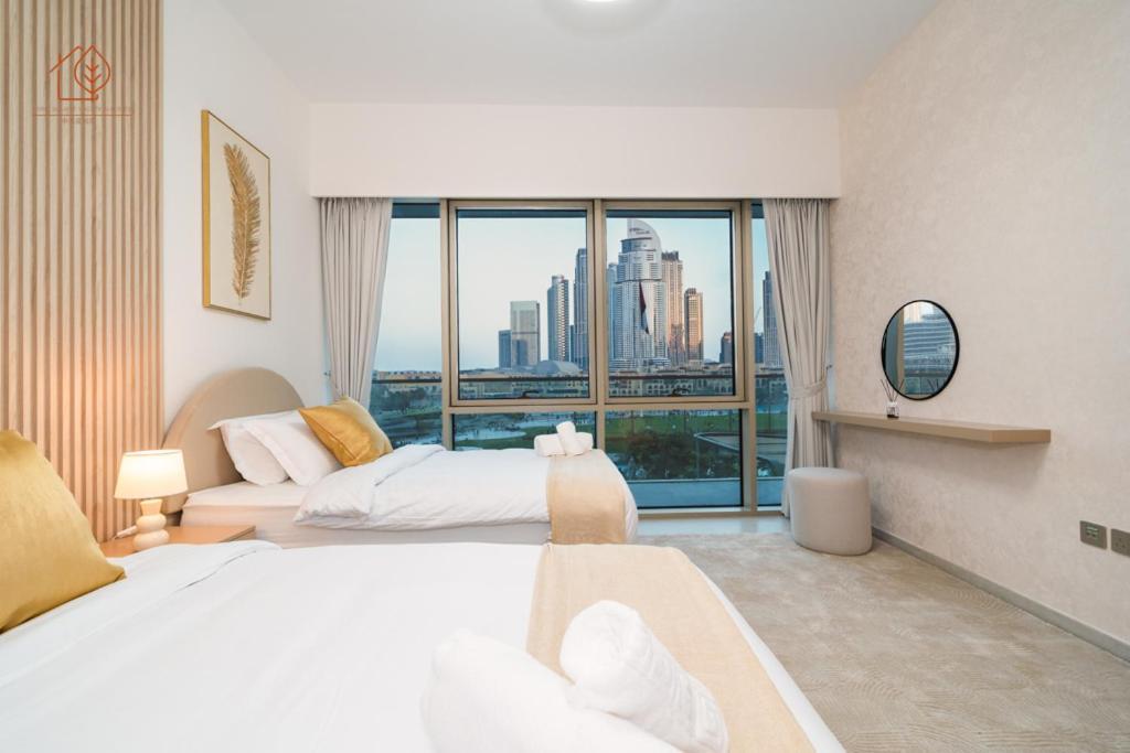 Apartment Cozy 2-bed With Burj Khalifa Views 204gr-2 Dubai