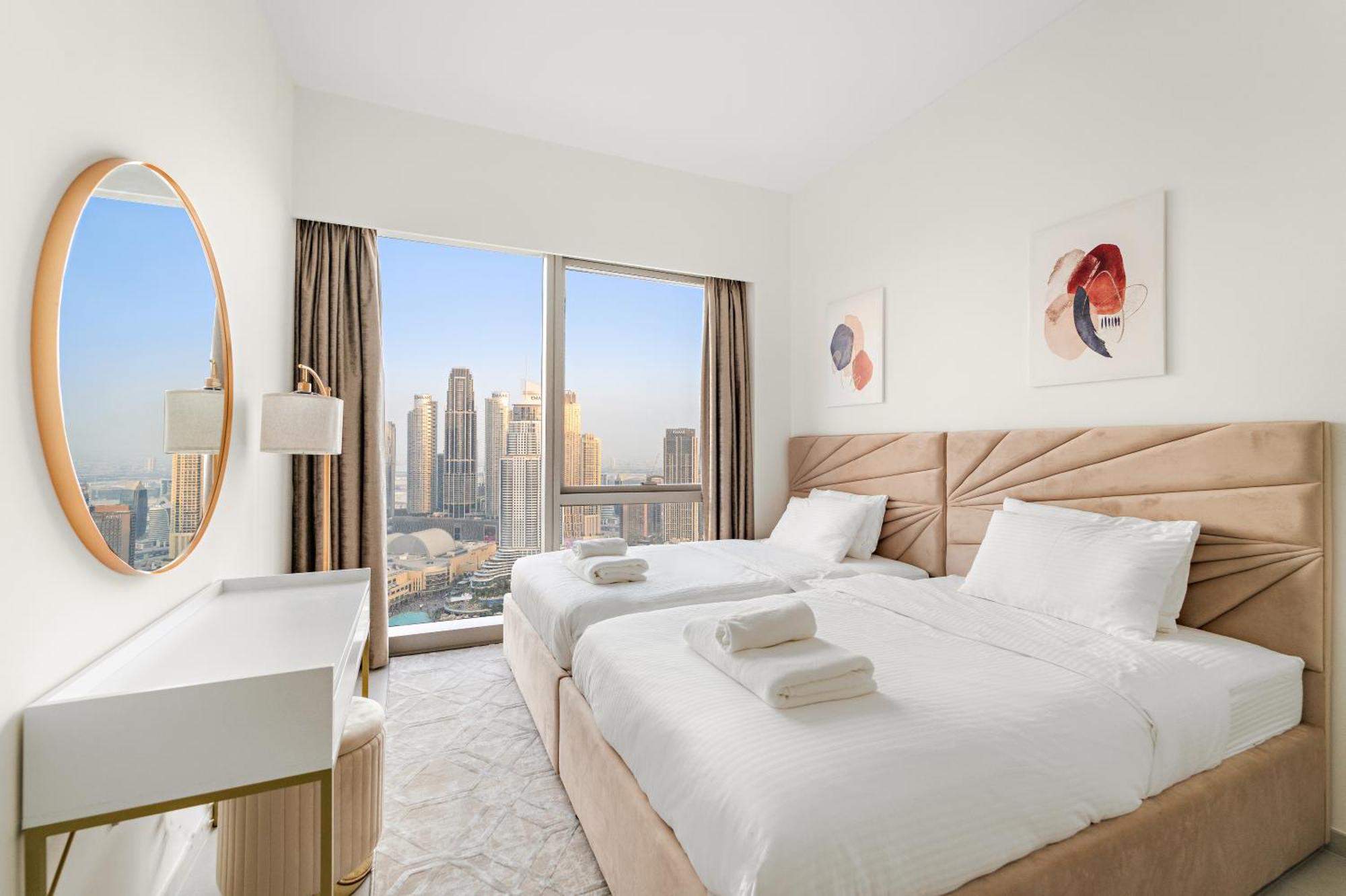 Full Burj Khalifa And Fountain Views 2br *