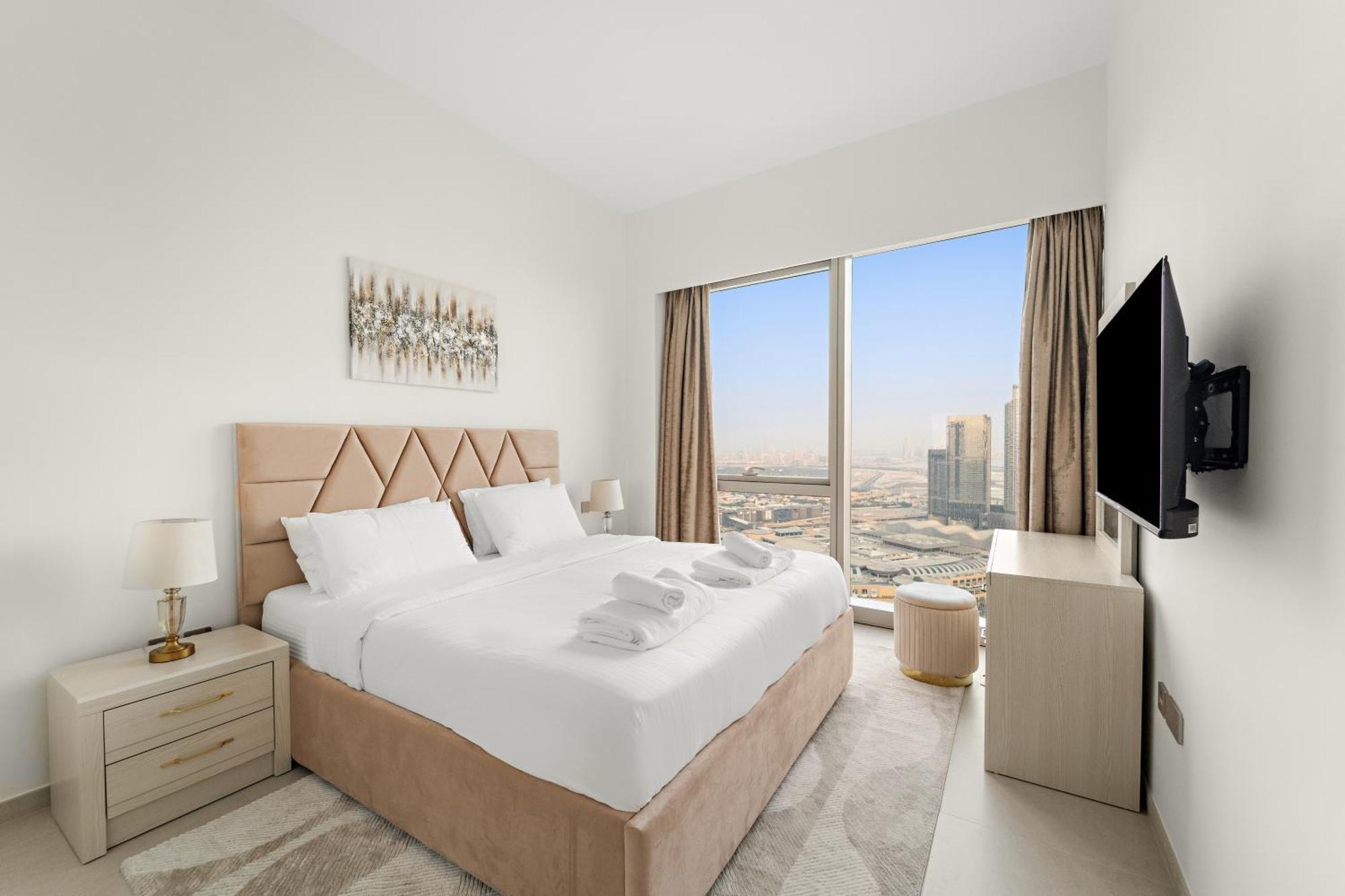 Full Burj Khalifa And Fountain Views 2br *