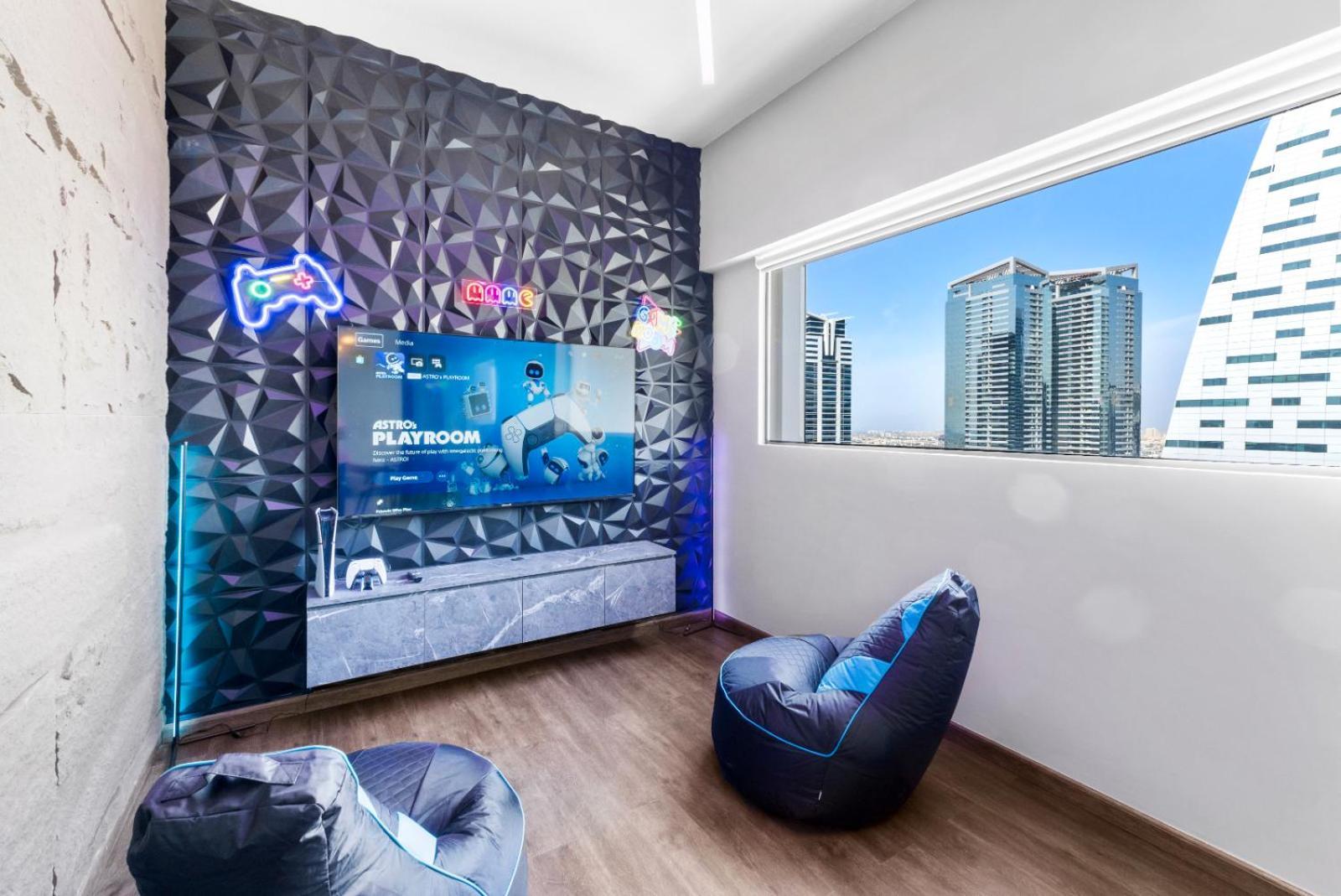 Exceptional 1br 5 Mins Burj Khalifa With Gaming