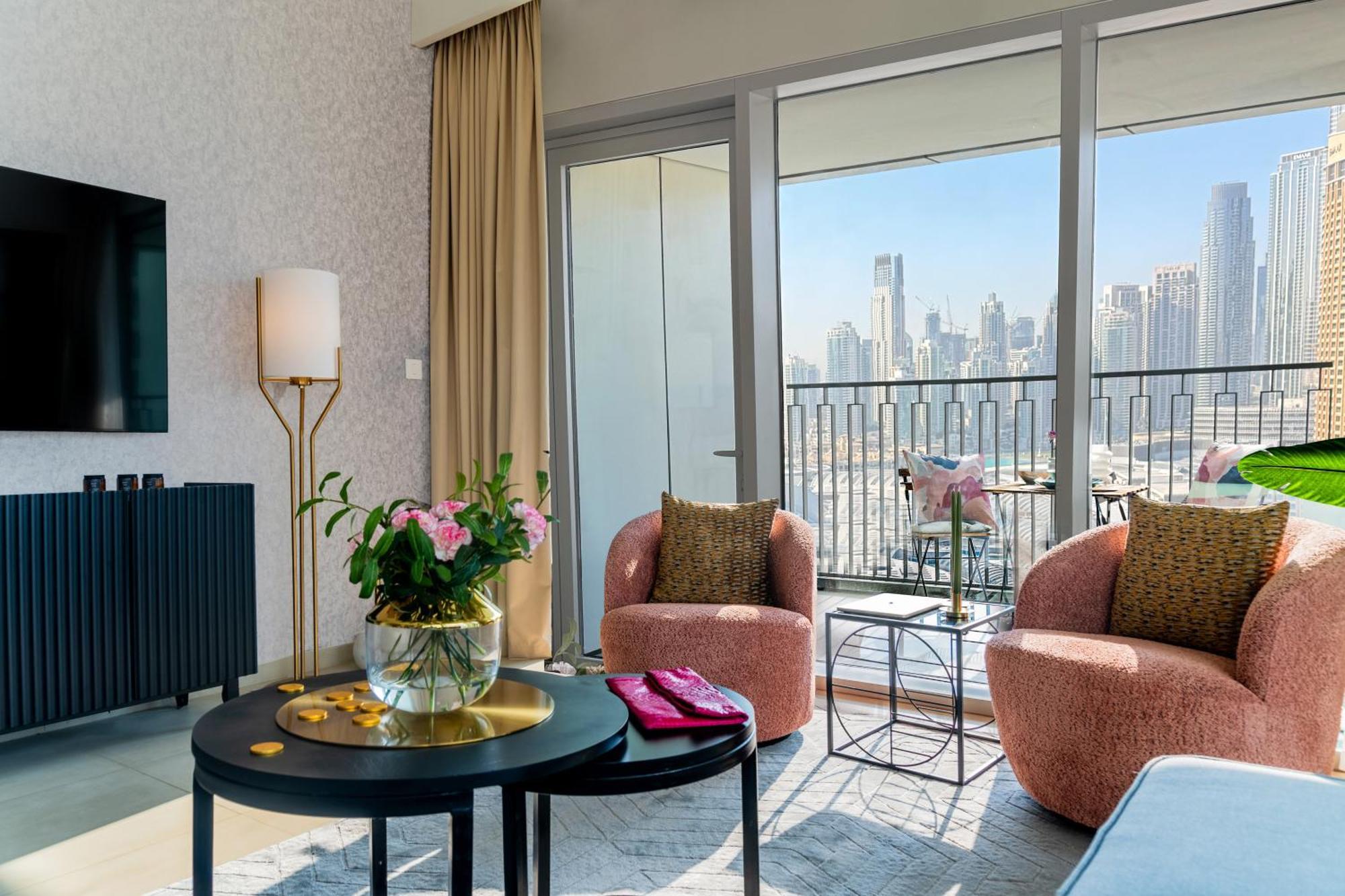 Apartment Burj Khalifa Lifestyle Boost! Fabulous 4bed Open View Corner Mall Access Dubai