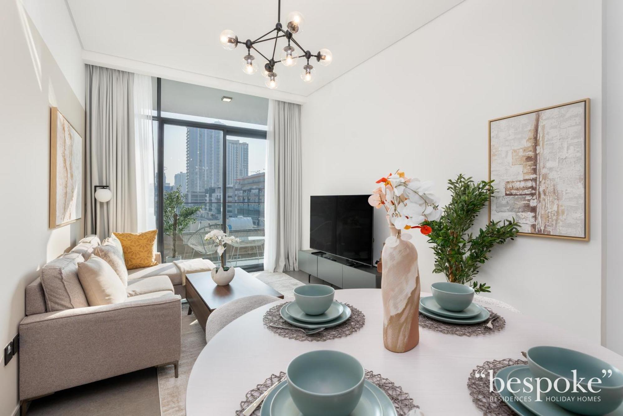 Bespoke Homes - Stylish 1-br In Oxford Terraces, Jvc