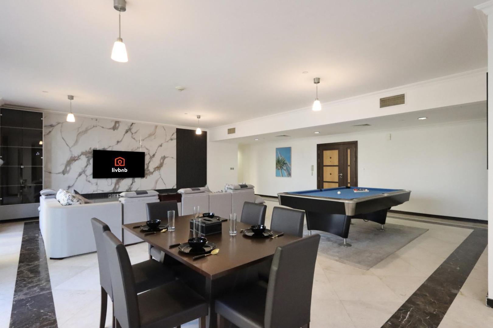 Livbnb-a Jbr Escape Spacious 3 Bedroom With Pool Table *