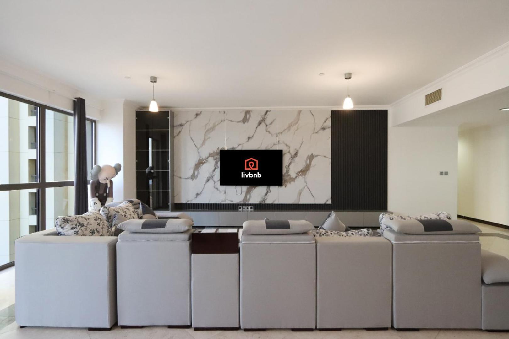 Livbnb-a Jbr Escape Spacious 3 Bedroom With Pool Table *