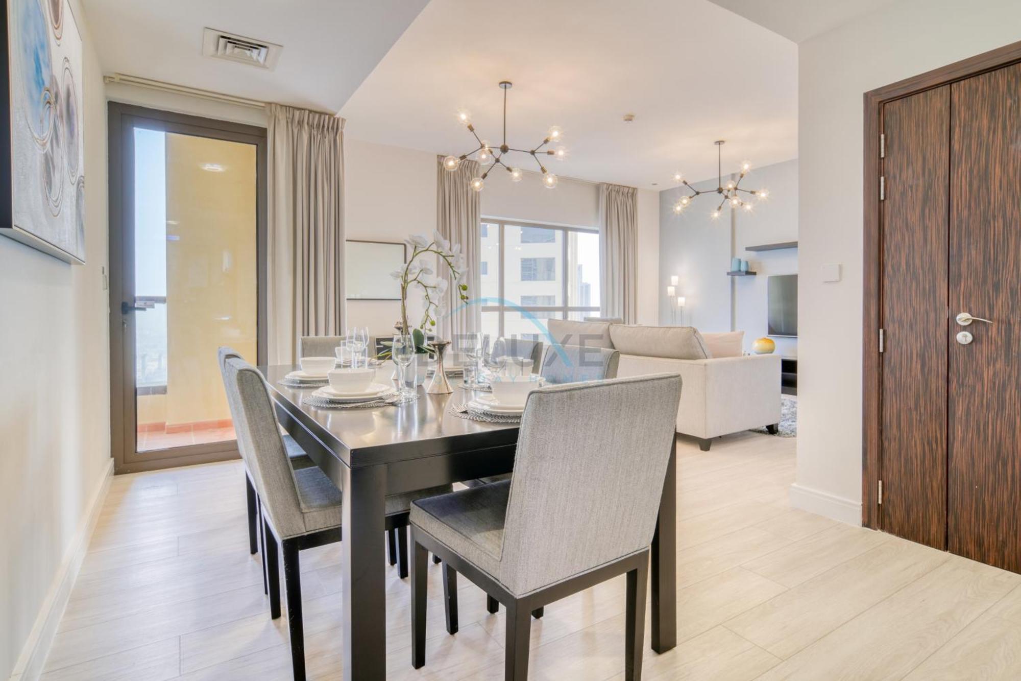 Apartment High Floor 2br With A View Of The Marina Canal Steps Away From The , Shams 1, Jbr By Deluxe Homes Dubai