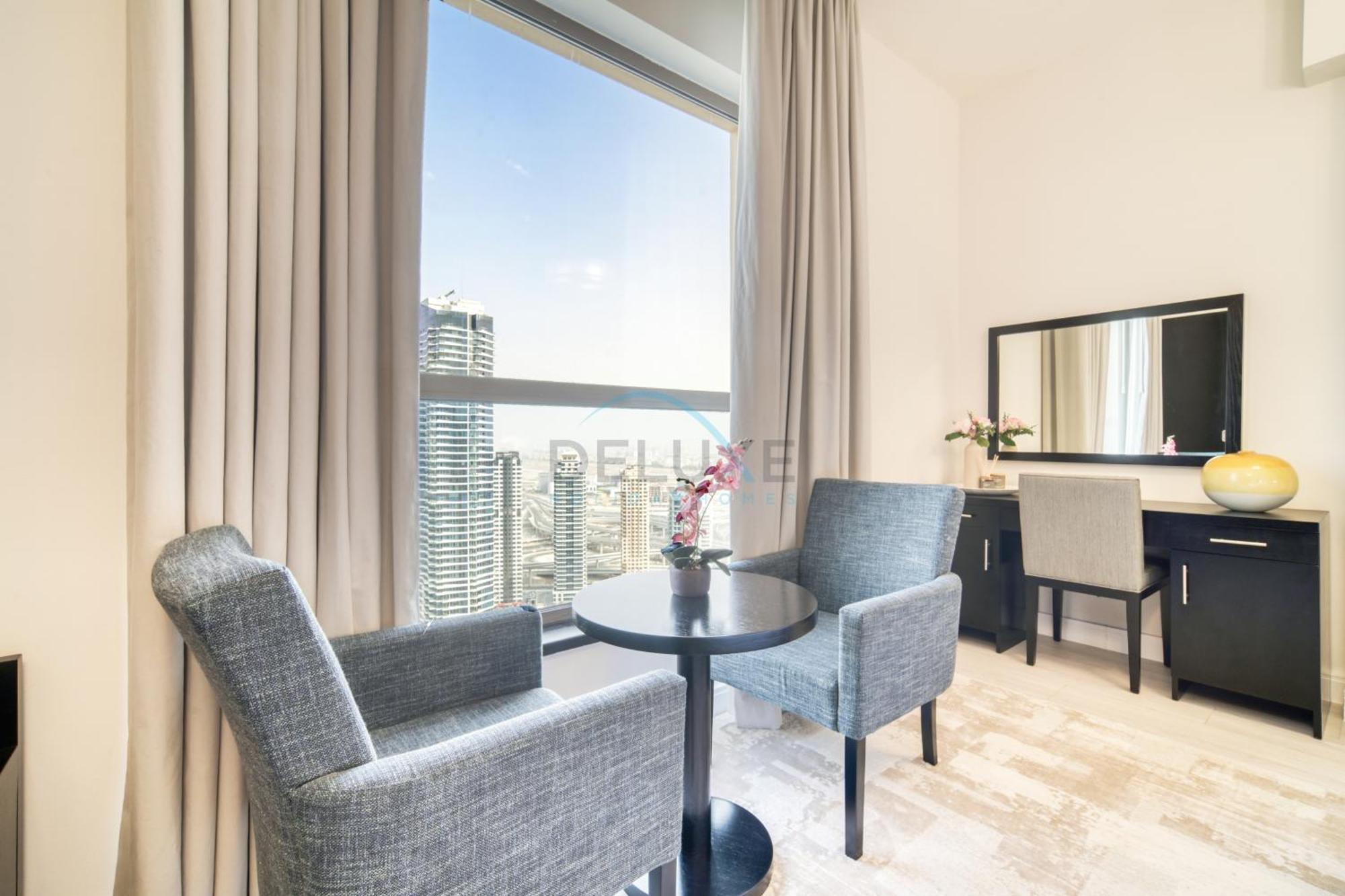 High Floor 2br With A View Of The Marina Canal Steps Away From The , Shams 1, Jbr By Deluxe Homes Apartment