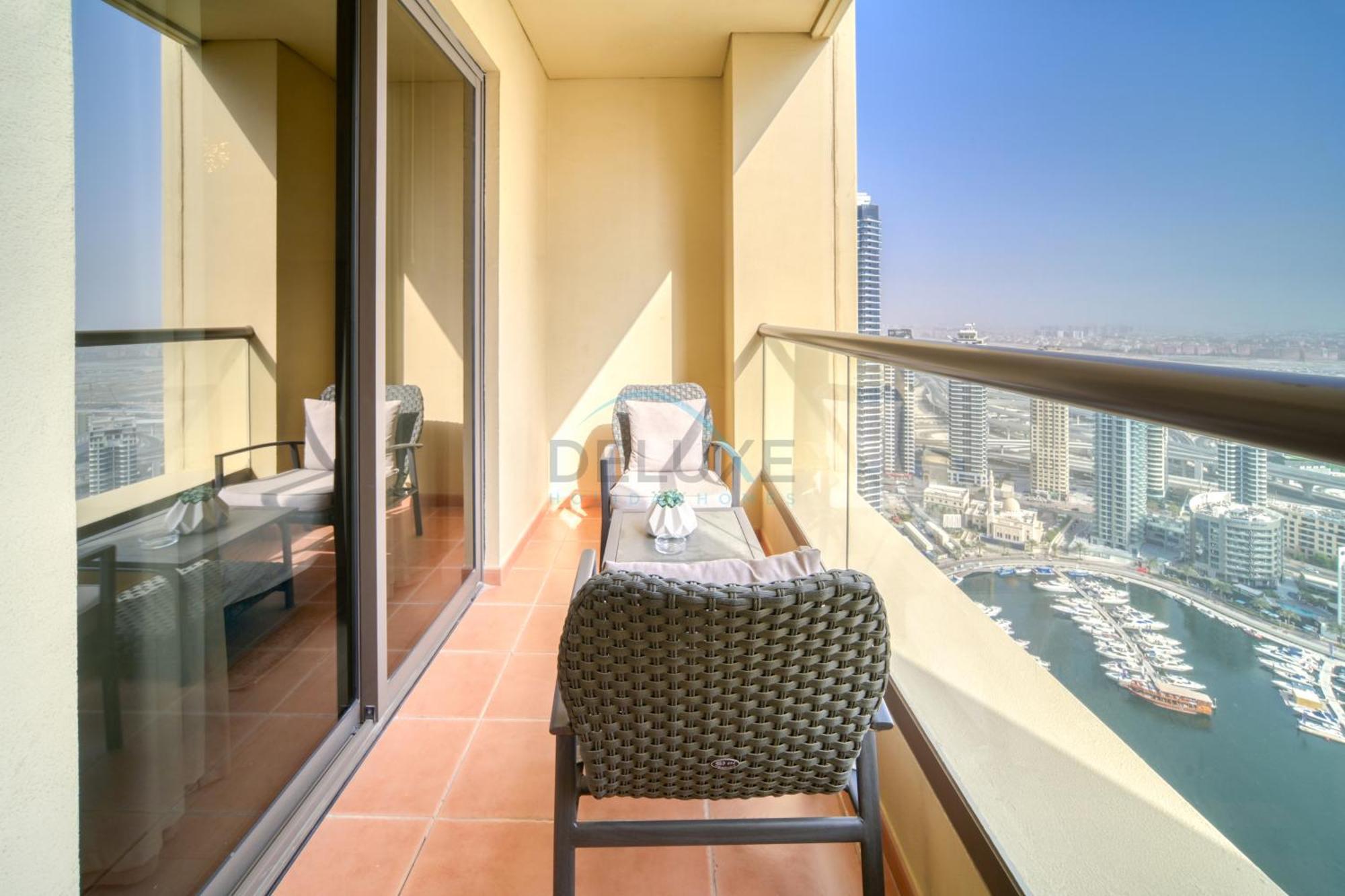 Apartment High Floor 2br With A View Of The Marina Canal Steps Away From The , Shams 1, Jbr By Deluxe Homes *