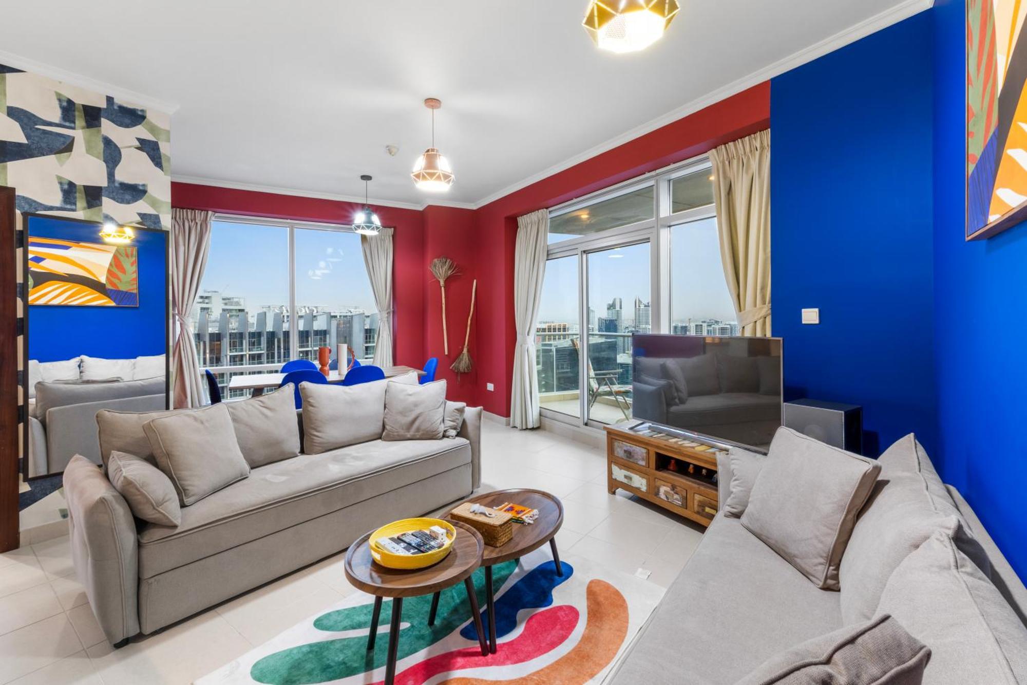 Apartment Flash Sale- Burj Khalifa View- 5mn Walk To Mall - Burj Views Tower- Stylish 1bdr Apartment- Convenient Location Dubai