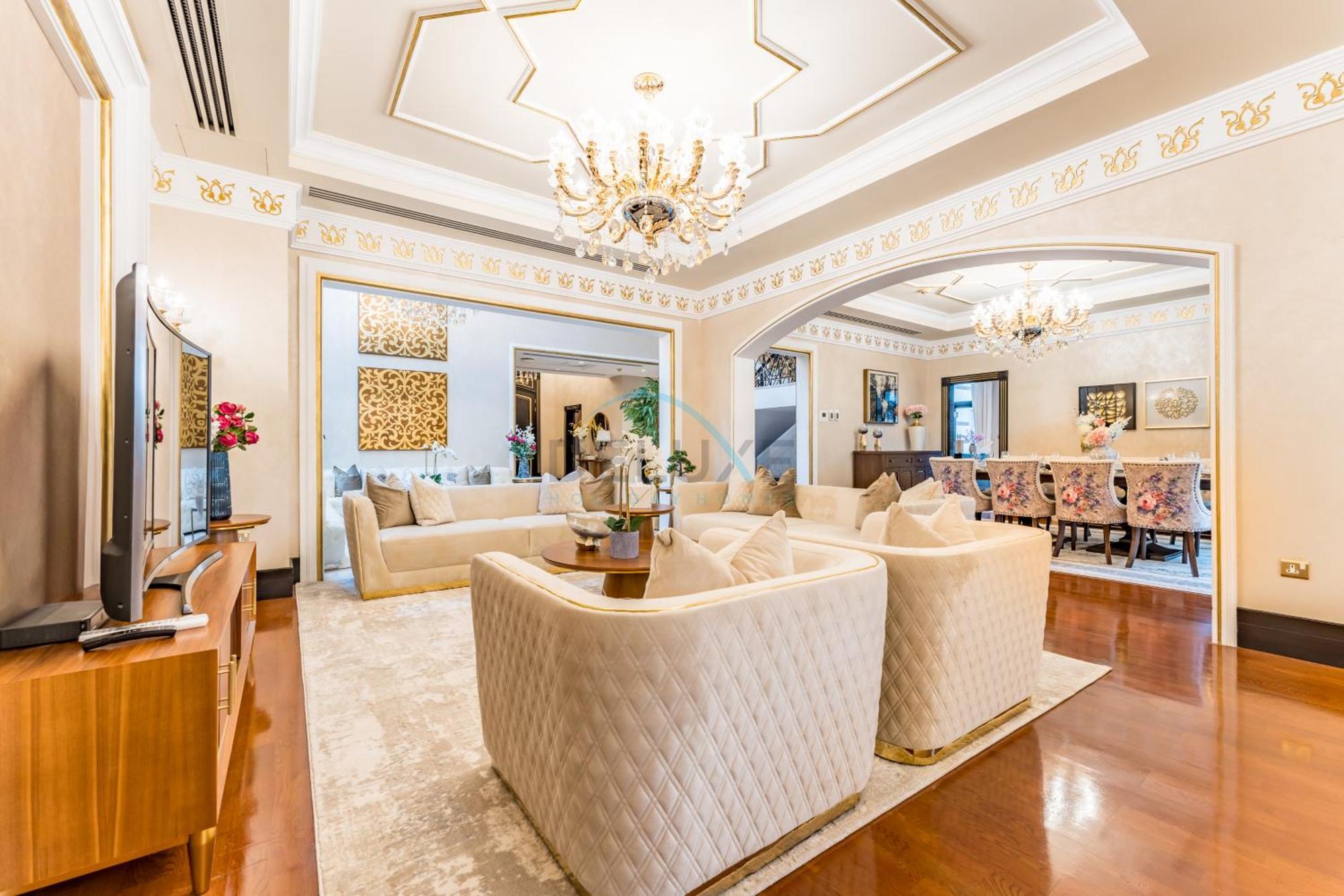 Villa Near 5br And Assistant With Private Pool And Balcony, Jumeirah Zabeel Saray Villa, Palm Jumeirah By Deluxe Homes Dubai