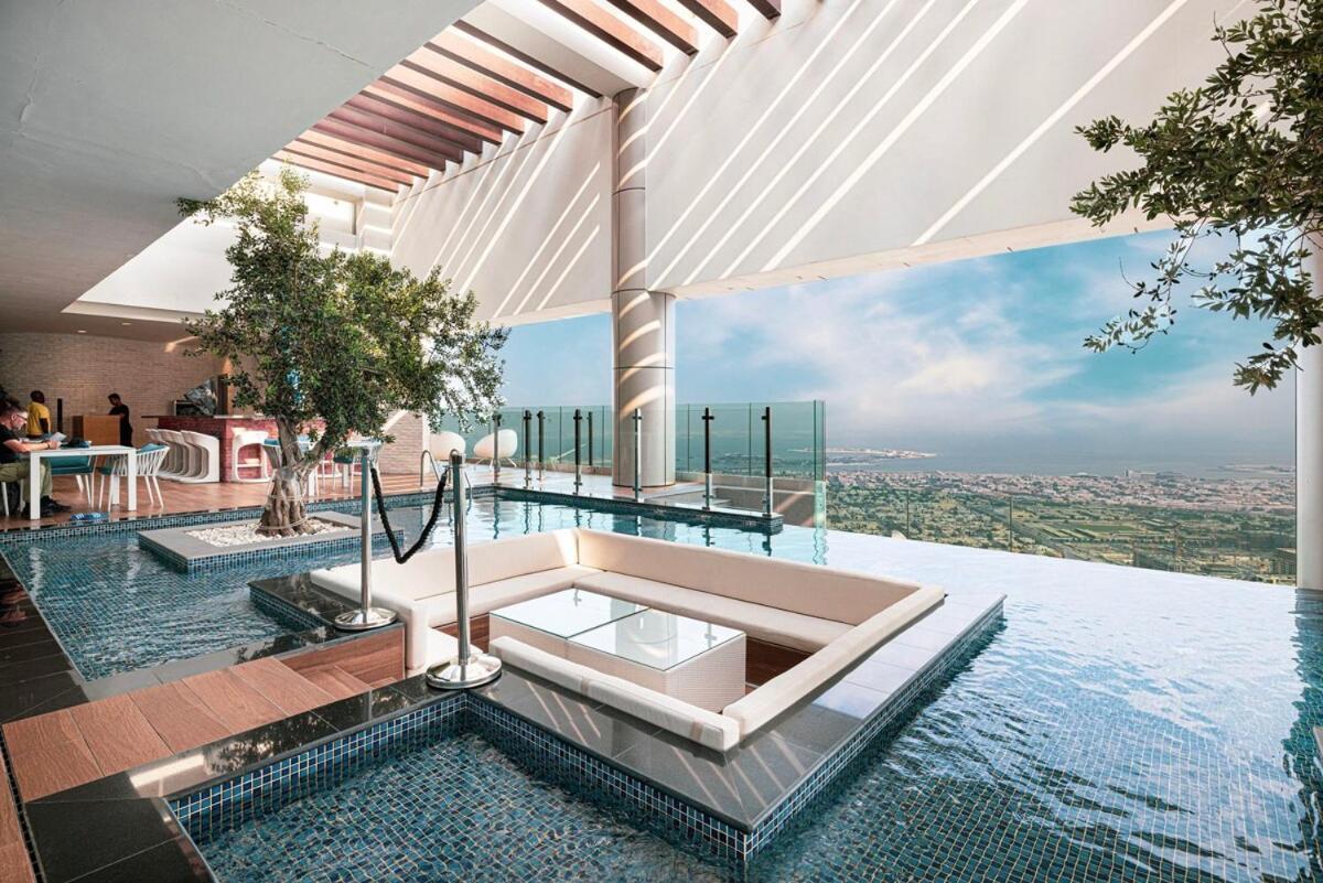 Burj Khalifa Views From The Highest Infinity Pool In Apartment Dubai