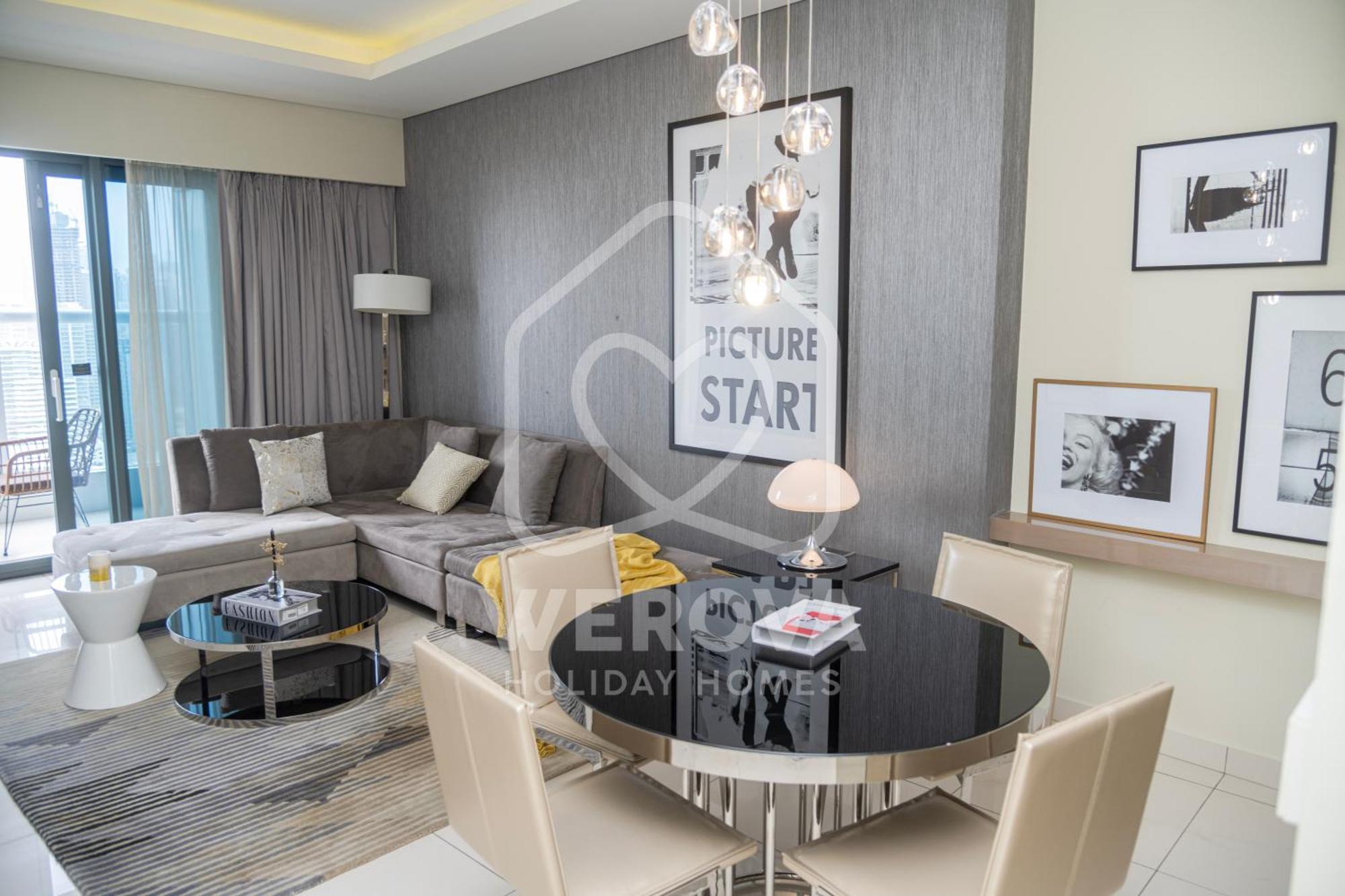 Burj Khalifa View Luxurious 1br Apartment Dubai
