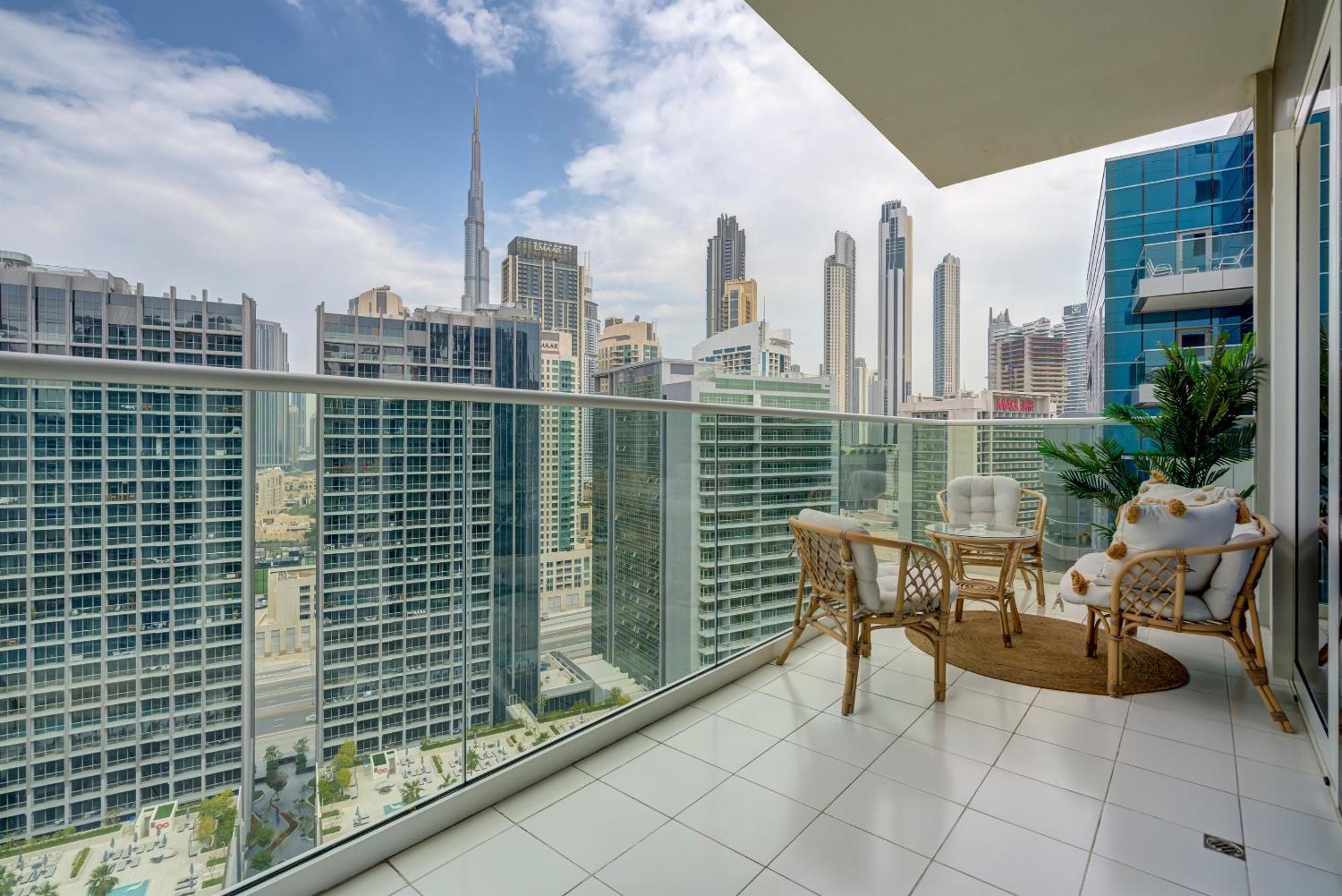 Apartment Burj Khalifa View Boho - Downtown *