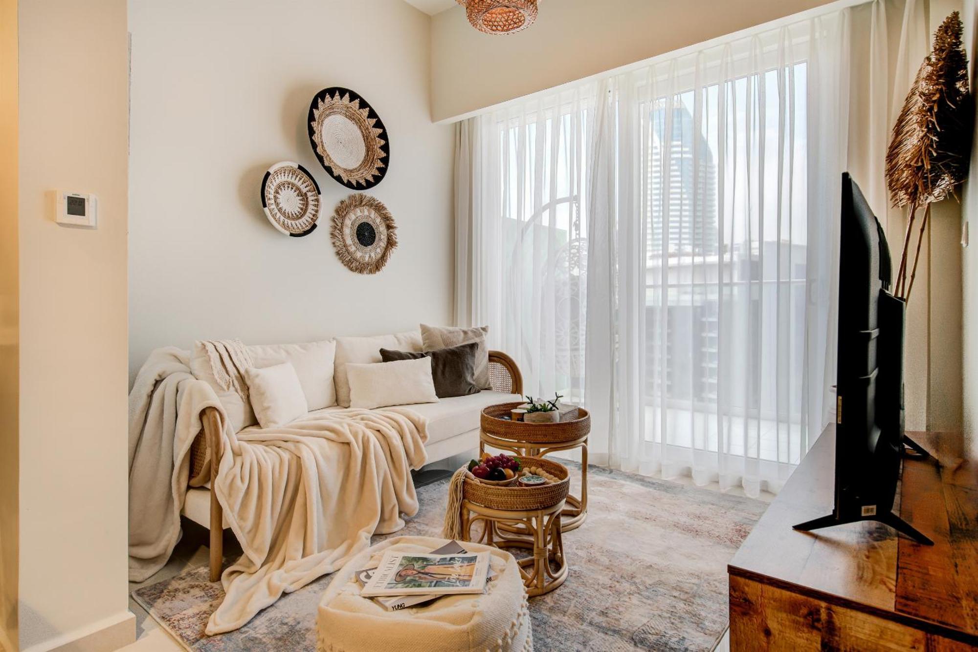 Burj Khalifa View Boho - Downtown Apartment Dubai