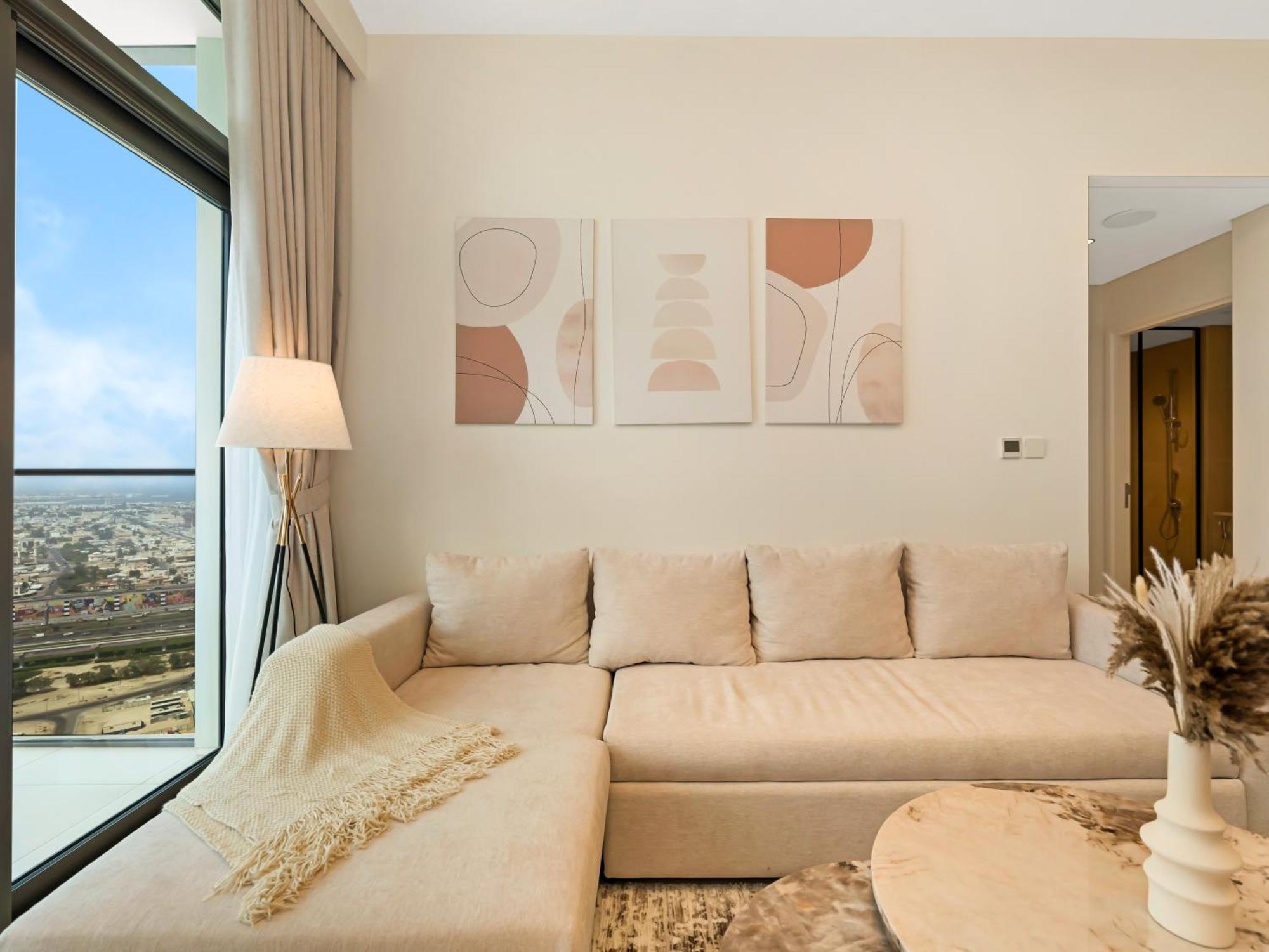 Apartment Brand New - Modern 1br In Downtown I Near Burj Khalifa & Mall *