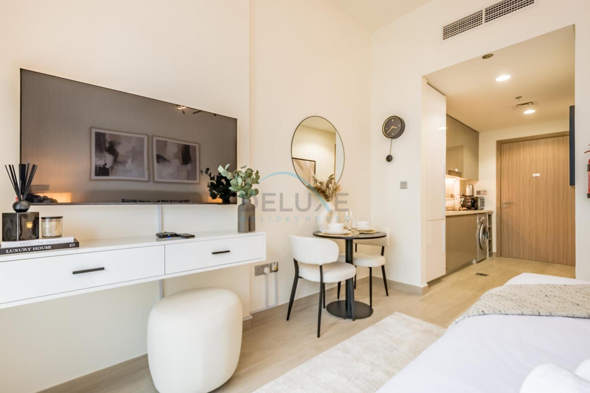 Community View With Balcony, Azizi Riviera 24, Al Merkadh By Deluxe Homes * Dubai