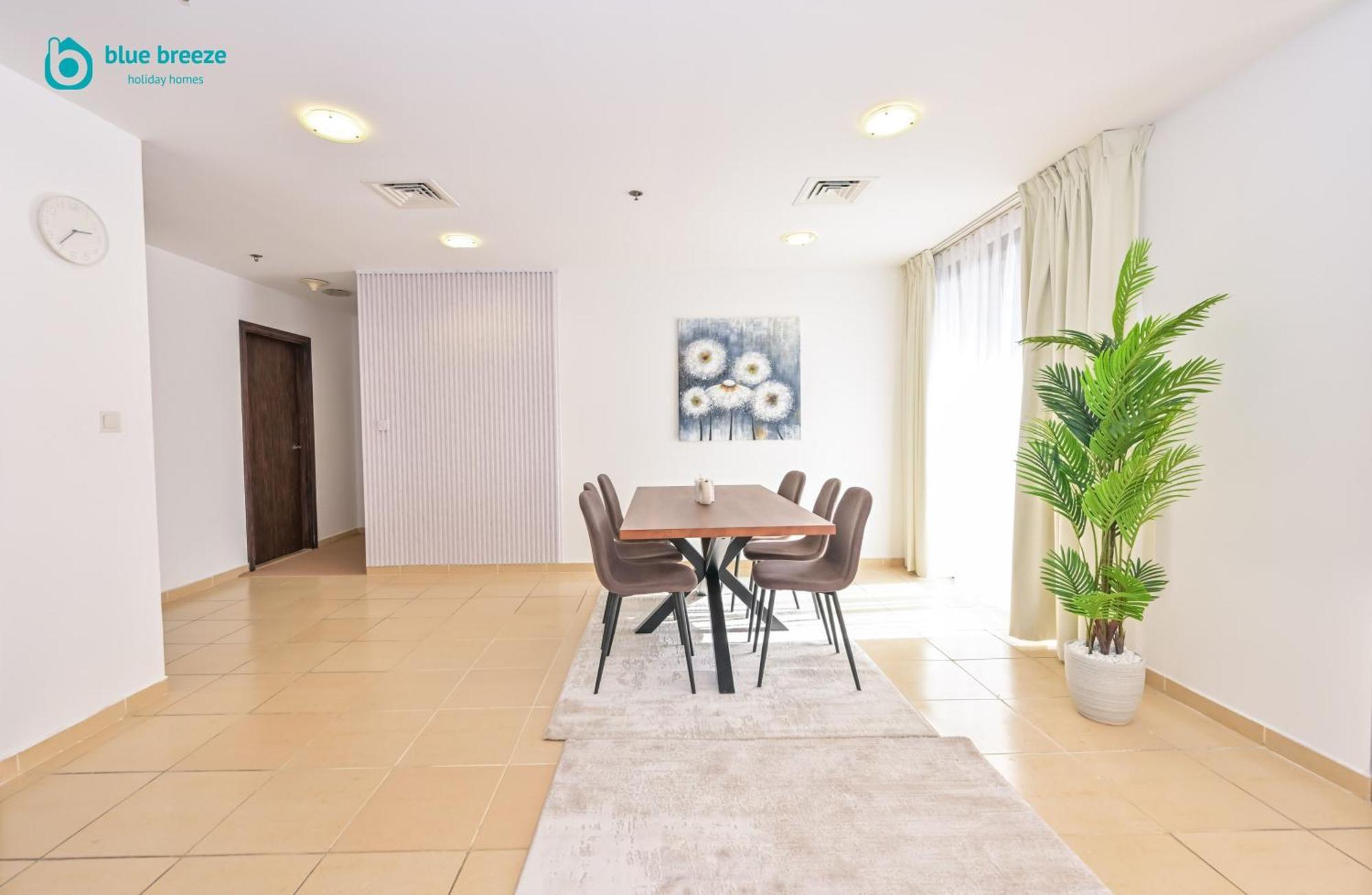 Blue Breeze - Elegant 3br With Panoramic Marina Views In Jbr Apartment