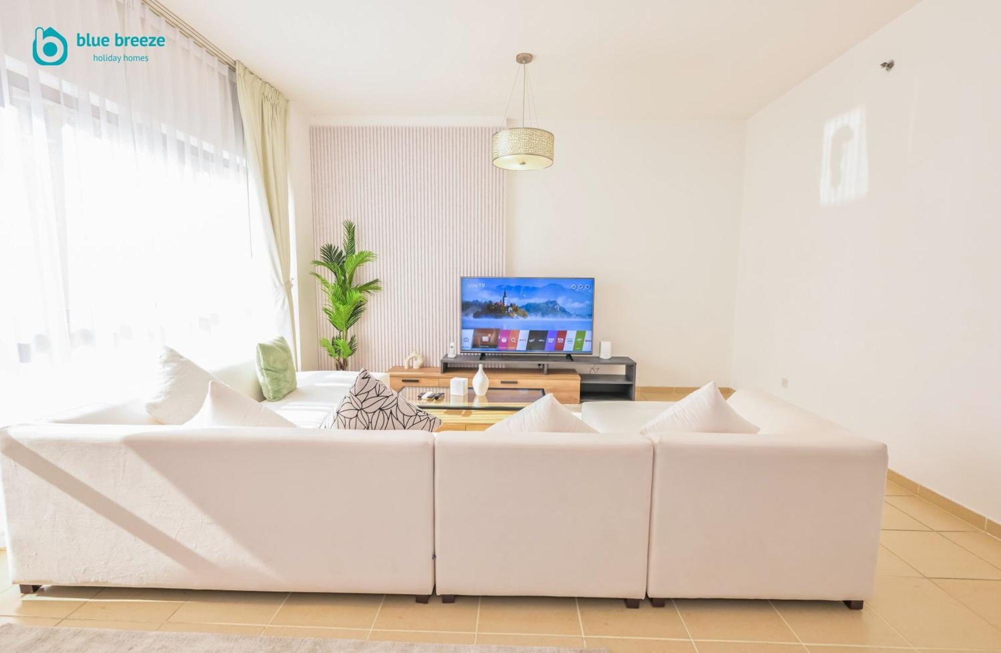 Blue Breeze - Elegant 3br With Panoramic Marina Views In Jbr