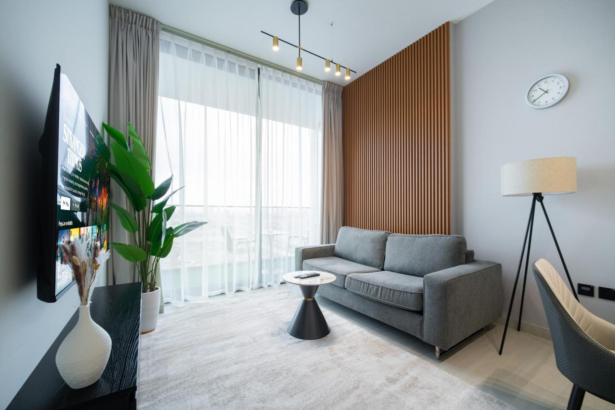 Peaceful Skyline 1br Jvc - Near Mall And Free Baby Gear Dubai