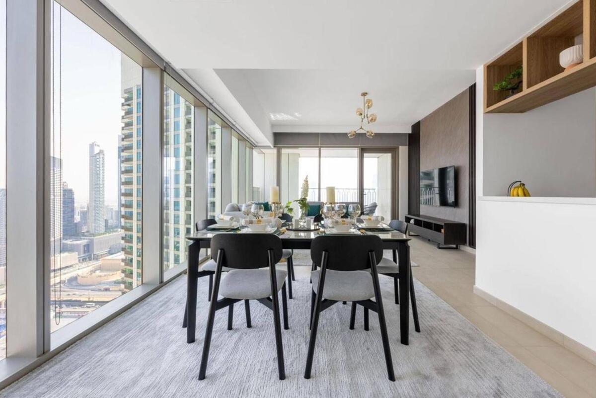 Amazing 3bedroom With Fountains & Burj Khalifa Views High Floor In Downtown Views Ii *