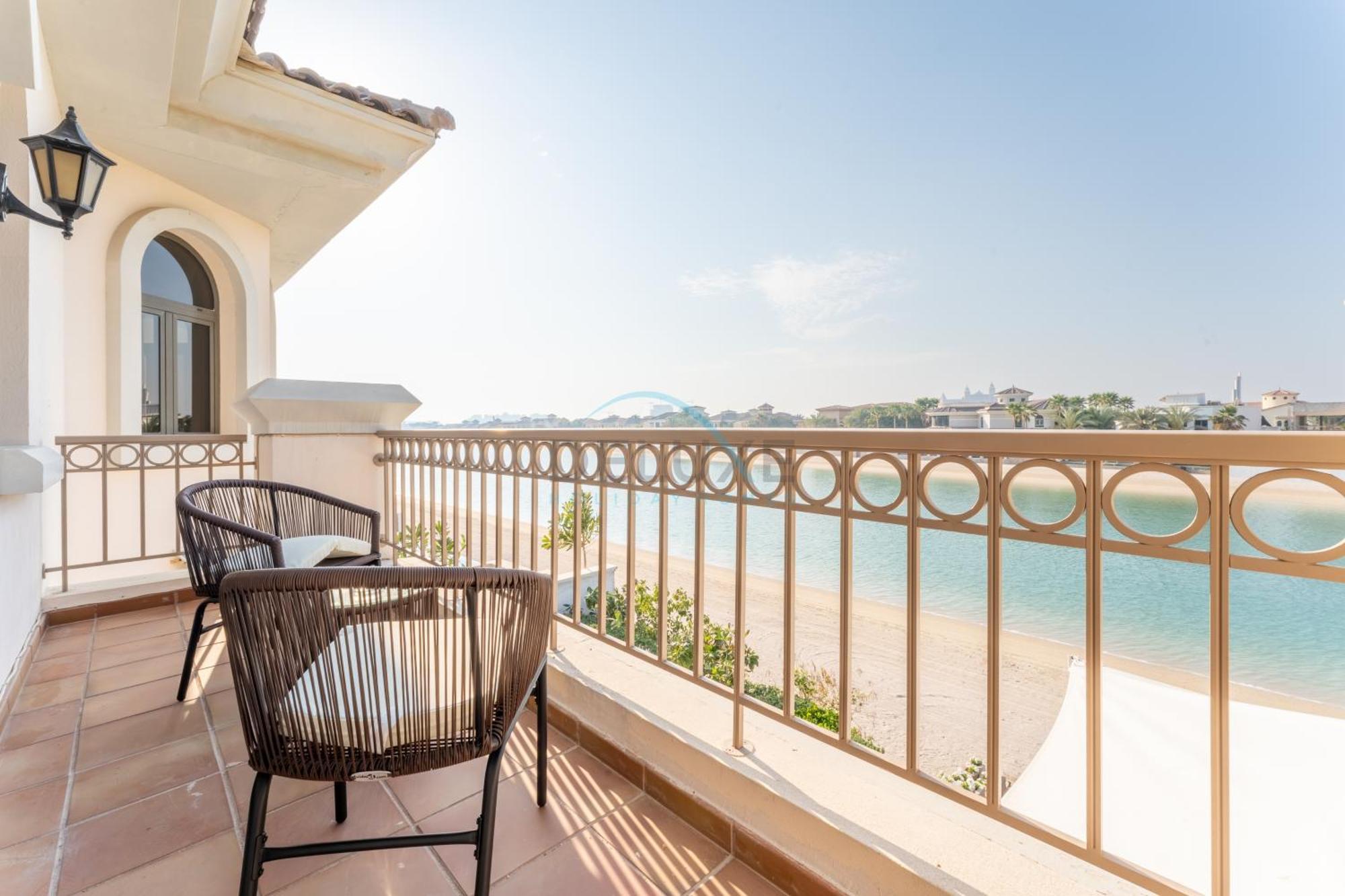 Villa Beachfront 6br And Assistant's With Private Pool, Palm Villa, Palm Jumeirah By Deluxe Homes Dubai