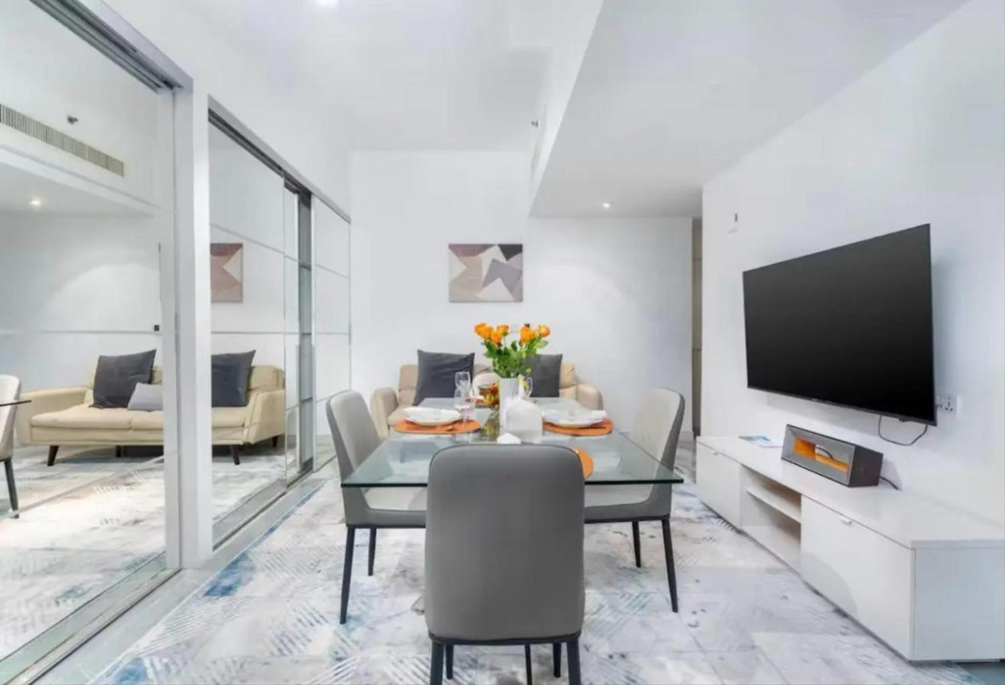 Ahlan Furnished Full Apartment Marina Cityview Jbr Beach For Families Dubai