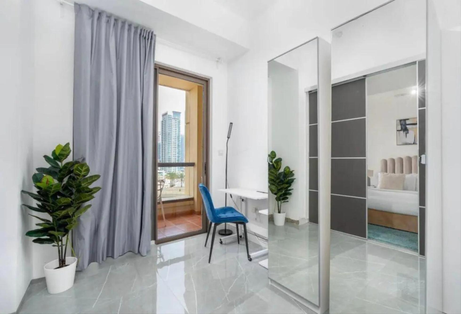 Ahlan Furnished Full Apartment Marina Cityview Jbr Beach For Families