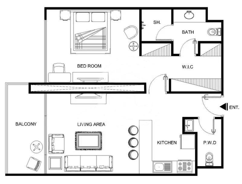 Apartment Wonderful 1br In A Luxury Home! Mbl Dubai