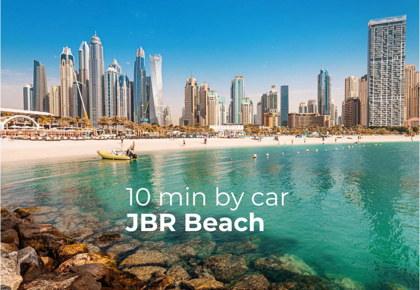 Views On 29fl - Jlt 1br Near Metro & Free Baby Gear *