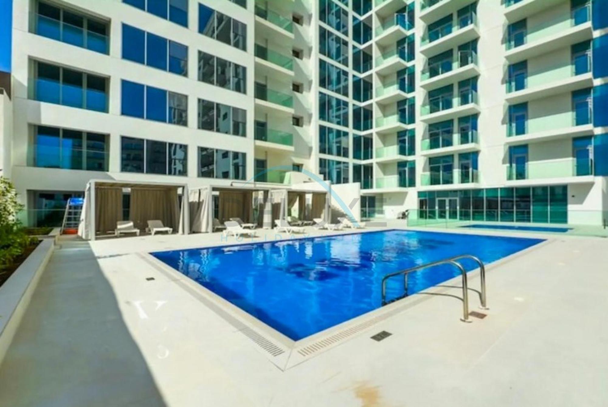 Pool View With Balcony Close To Mall, Concept 7 Residences, Jumeirah Village Circle By Deluxe Homes * Dubai