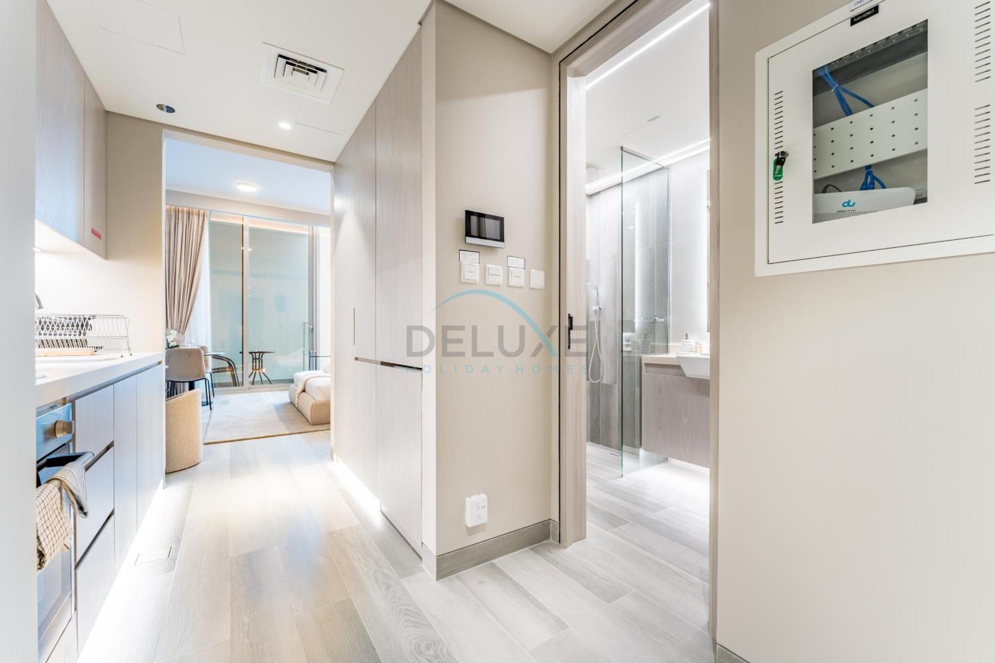 Pool View With Balcony Close To Mall, Concept 7 Residences, Jumeirah Village Circle By Deluxe Homes Dubai