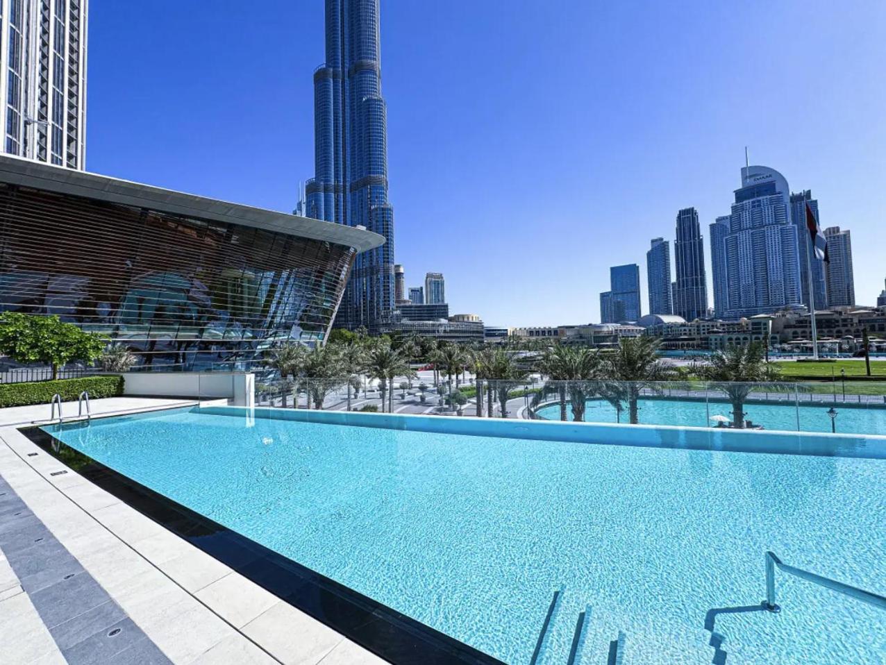 Apartment Grande Residences With Burj Khalifa View From 14th Floor For 8-guests