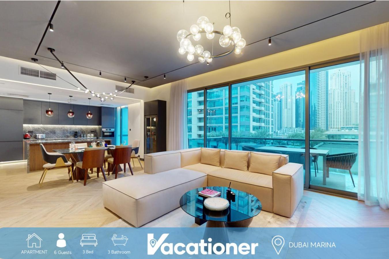 Azure - Magnificent Three Bed In Marina Dubai