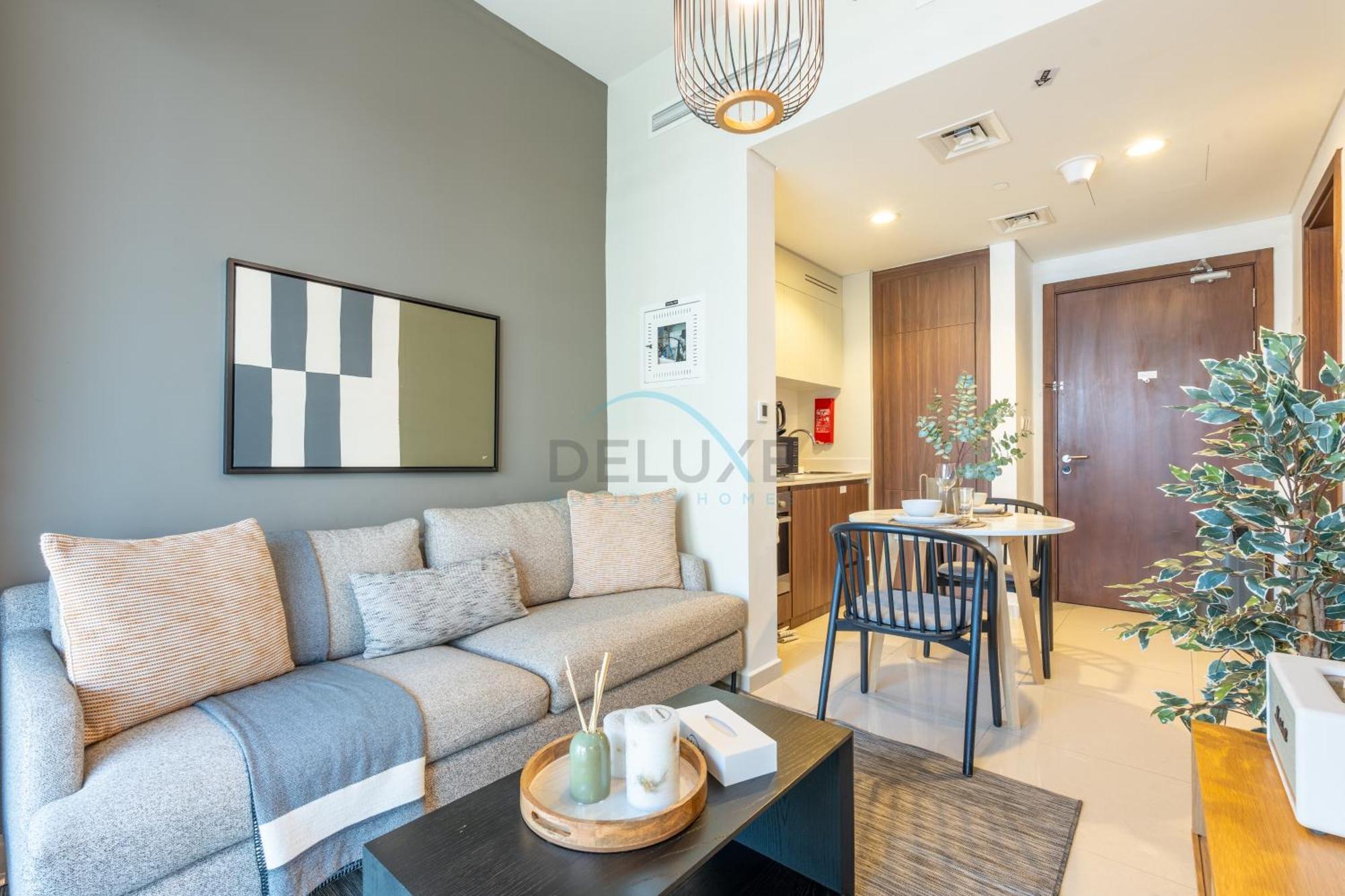 Canal And Views 1br With Balcony Near Park, Reva Residences, Business Bay By Deluxe Homes Apartment