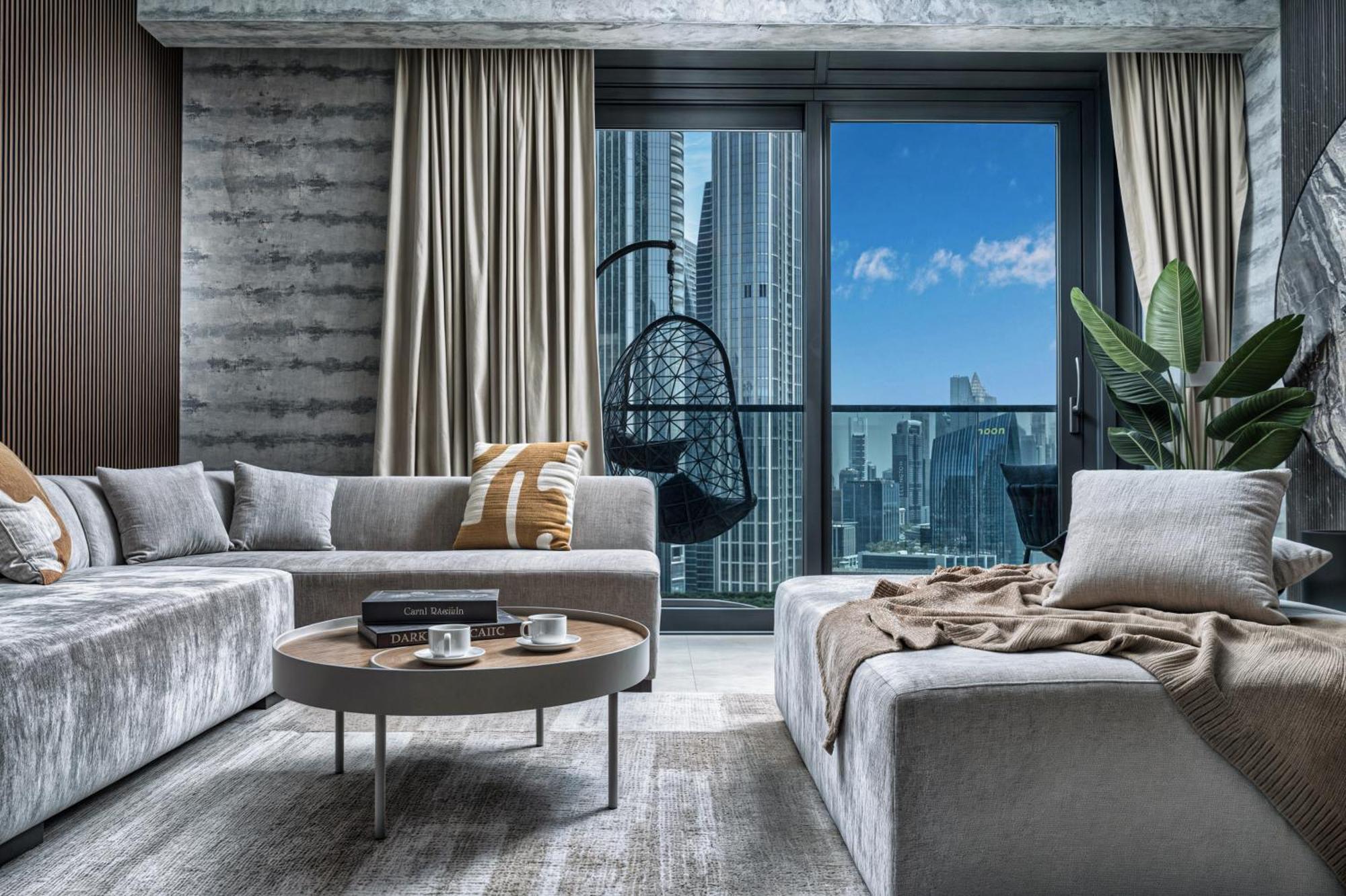 Spacious And Overlooking Burj & Fountains Apartment Dubai